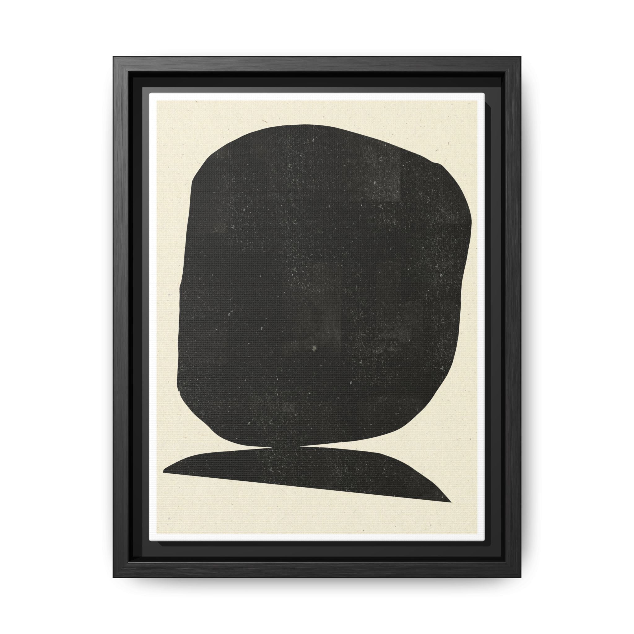 Midnight Monolith Whisper - Framed