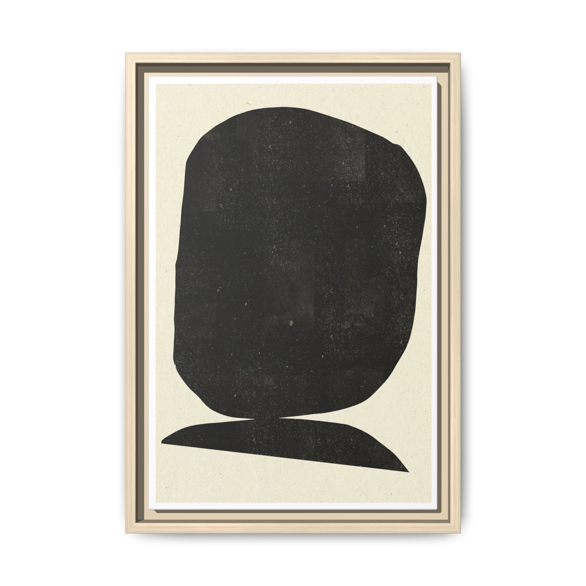 Midnight Monolith Whisper - Framed