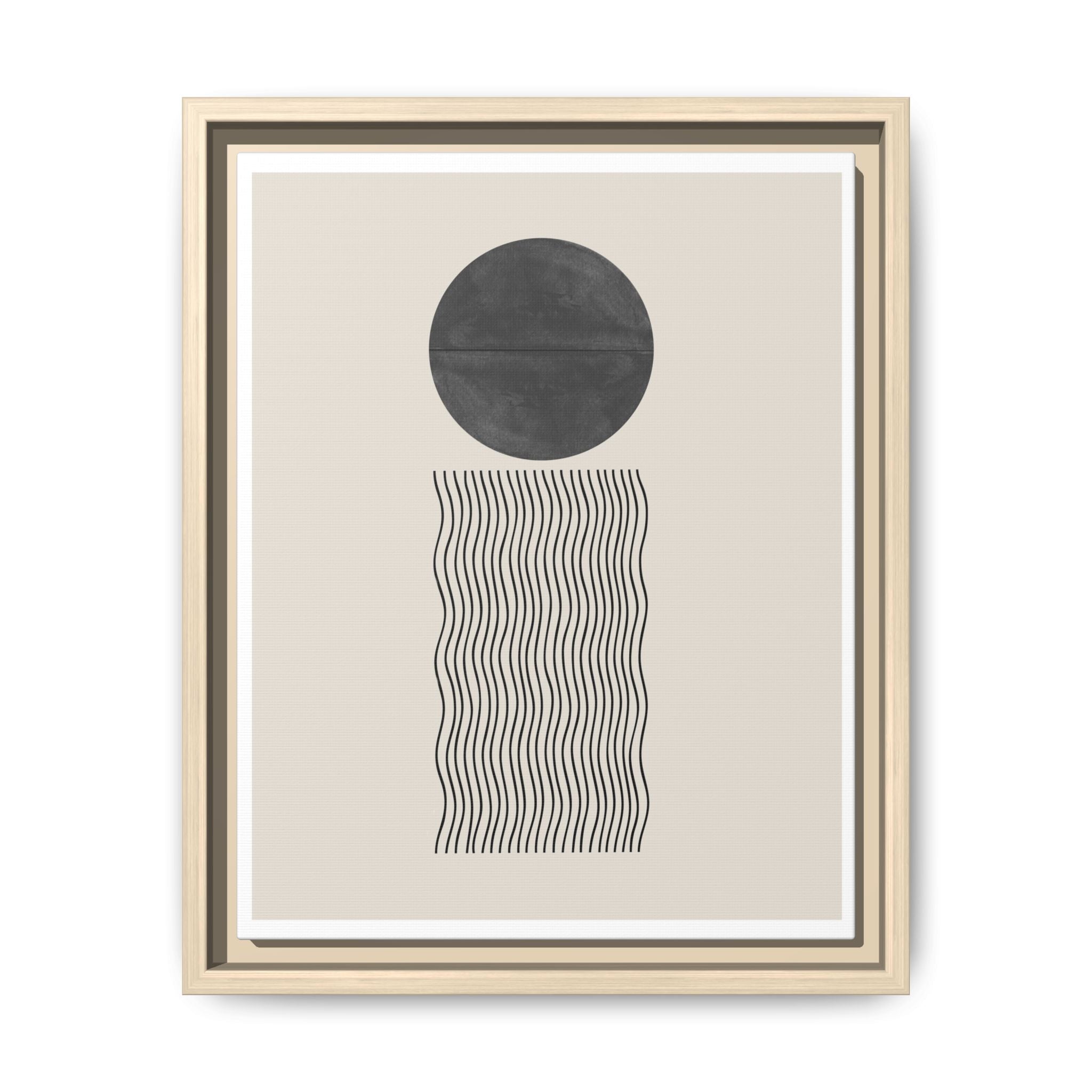 Celestial Wave Alignment - Framed