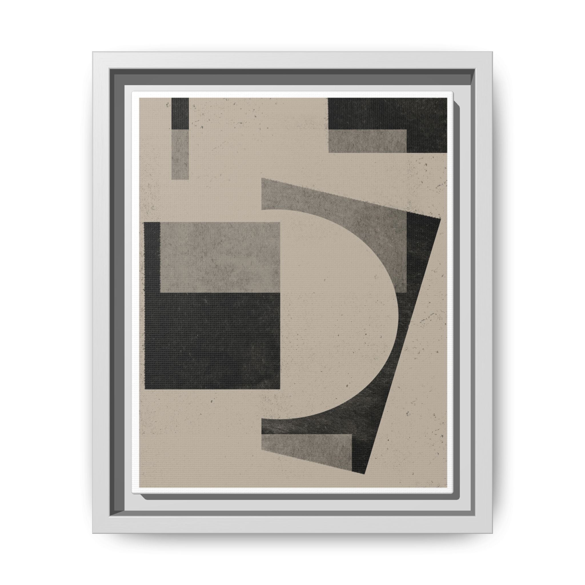 Obsidian Balance Study - Framed