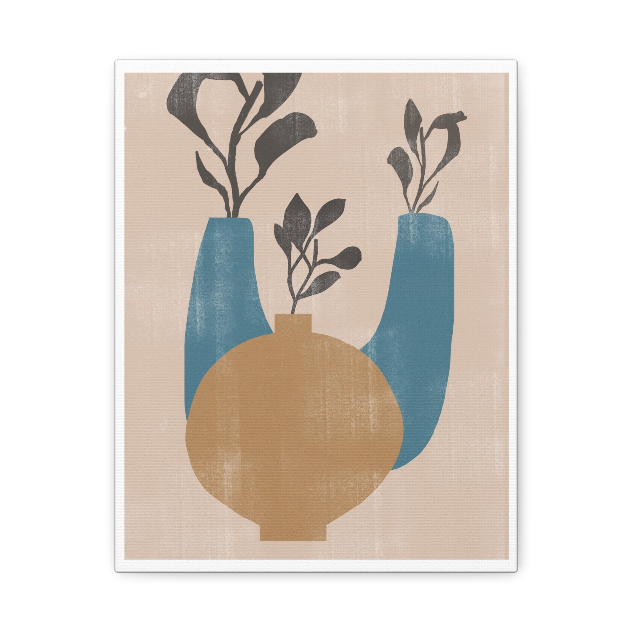 Azure Vessel Harmony - Canvas