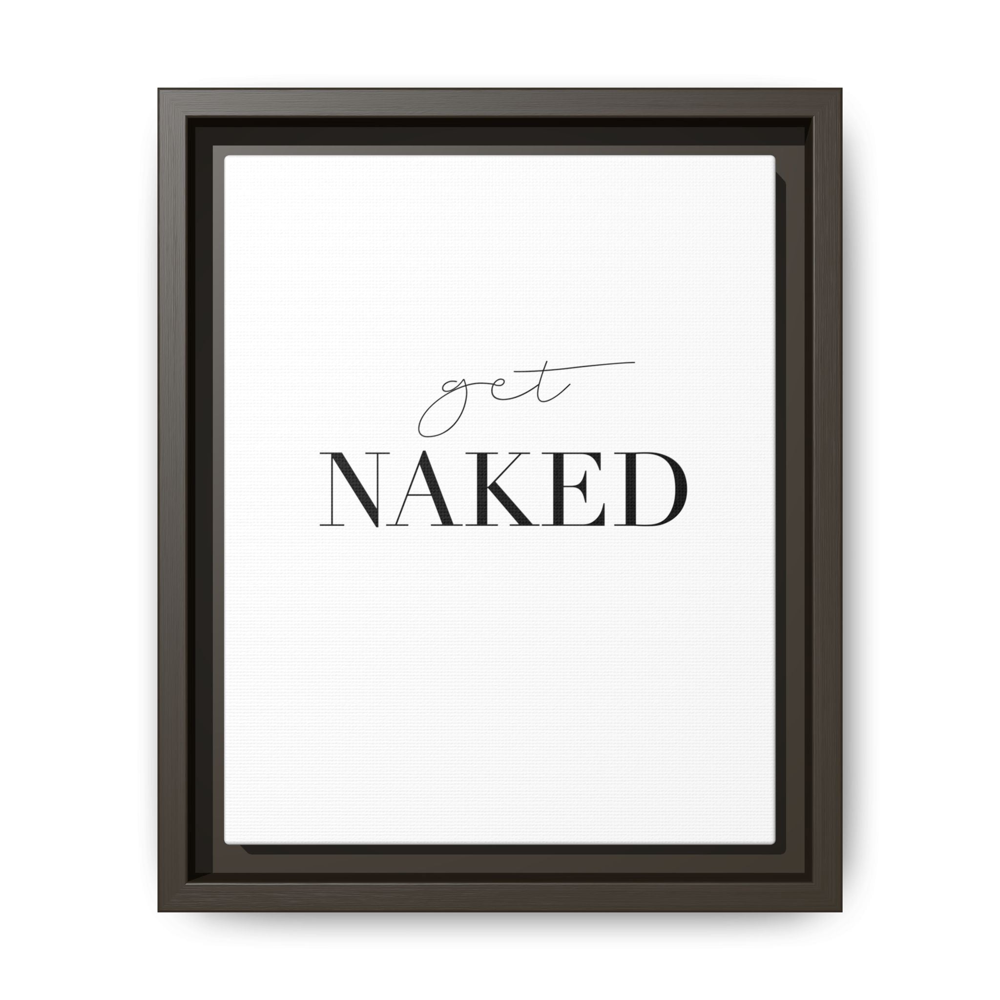 Midnight Muse Typography Grace - Framed