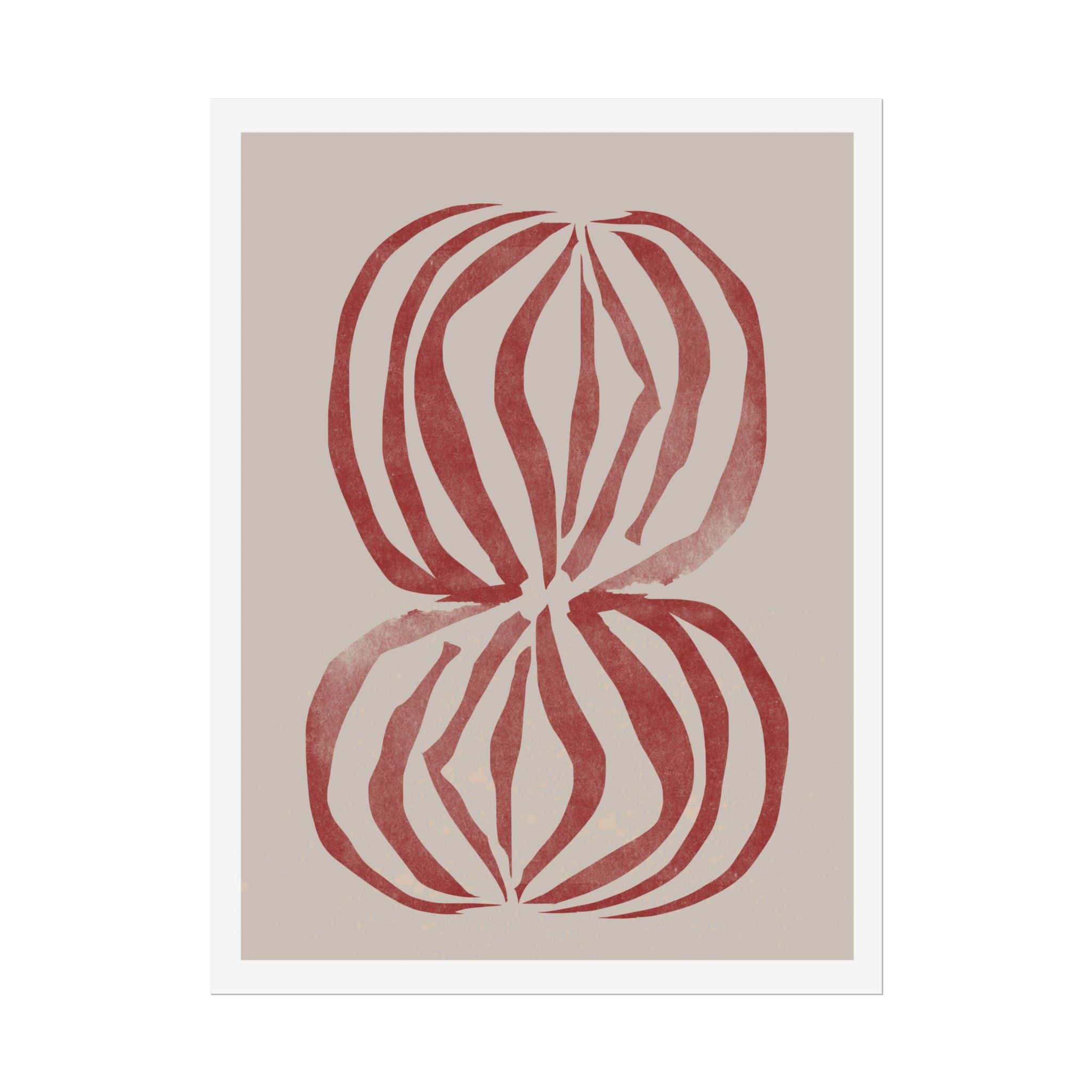 Crimson Petal Echoes - Poster