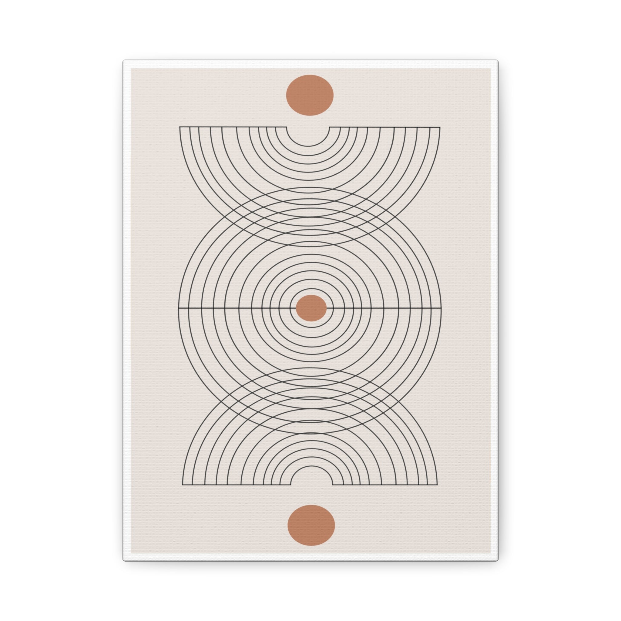 Celestial Echo Symmetry - Canvas