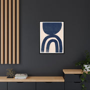Indigo Arch Stillness - Framed