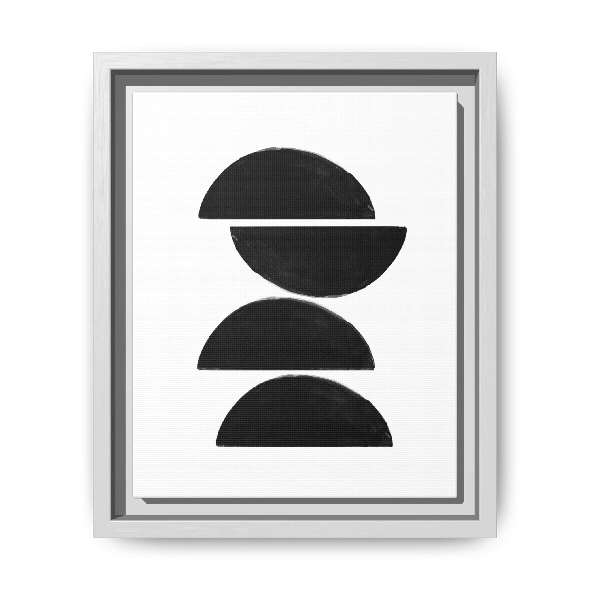 Noir Horizon Rhythm - Framed