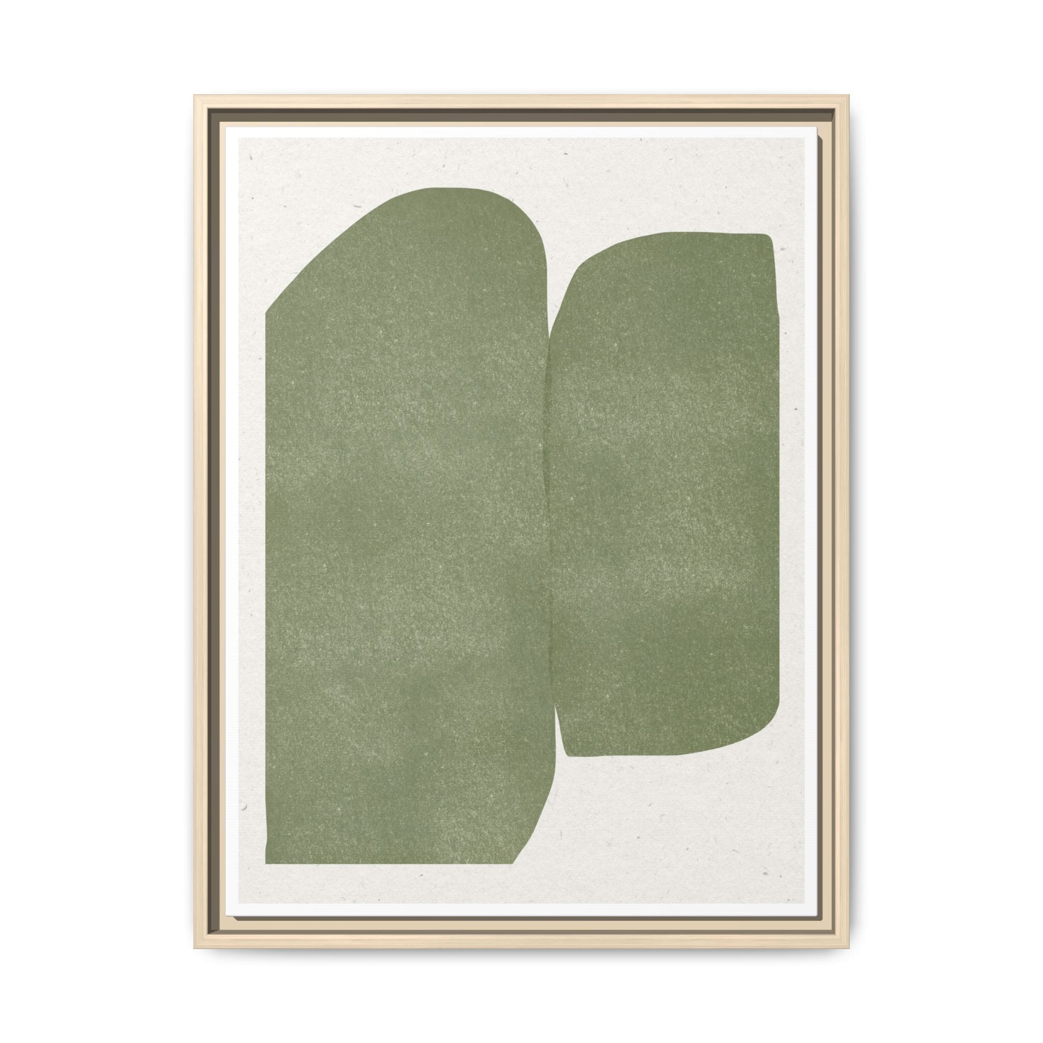 Sage Monolith Whisper - Framed