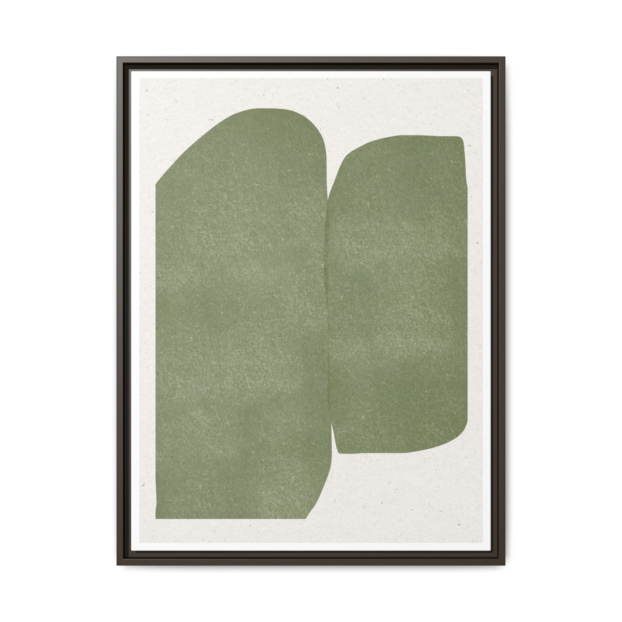 Sage Monolith Whisper - Framed