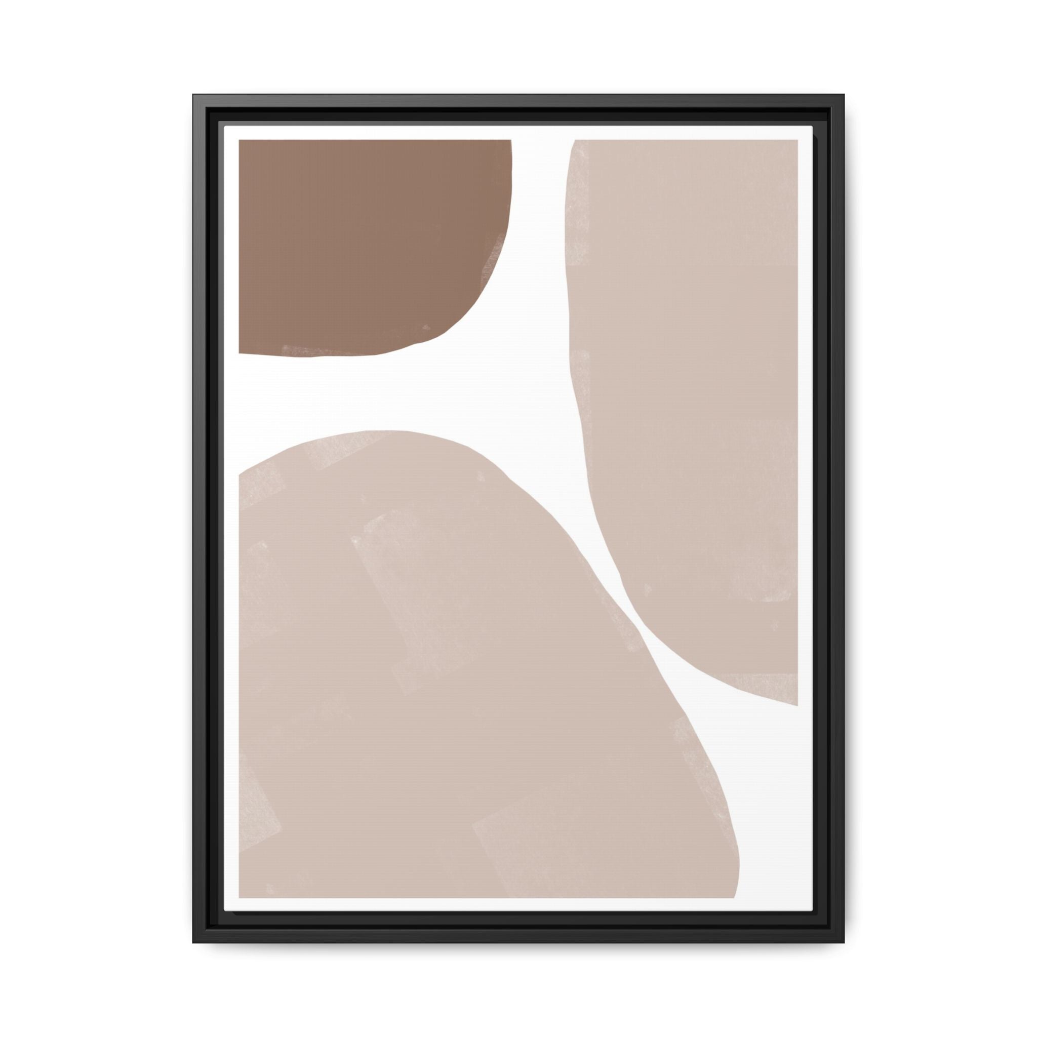 Muted Clay Horizons - Framed