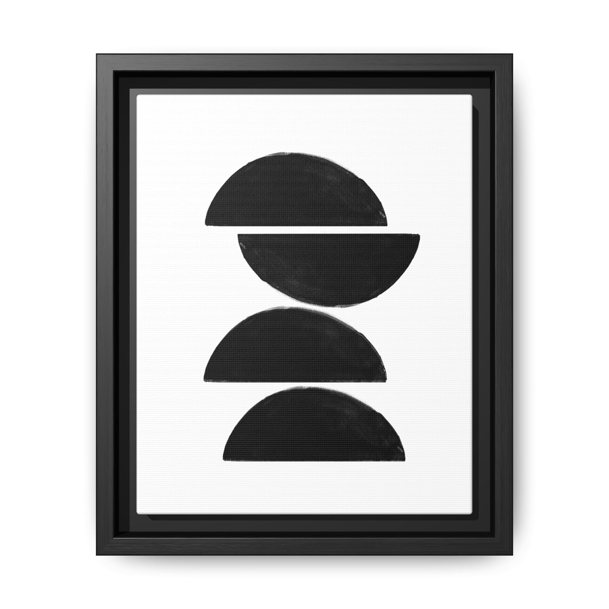 Noir Horizon Rhythm - Framed