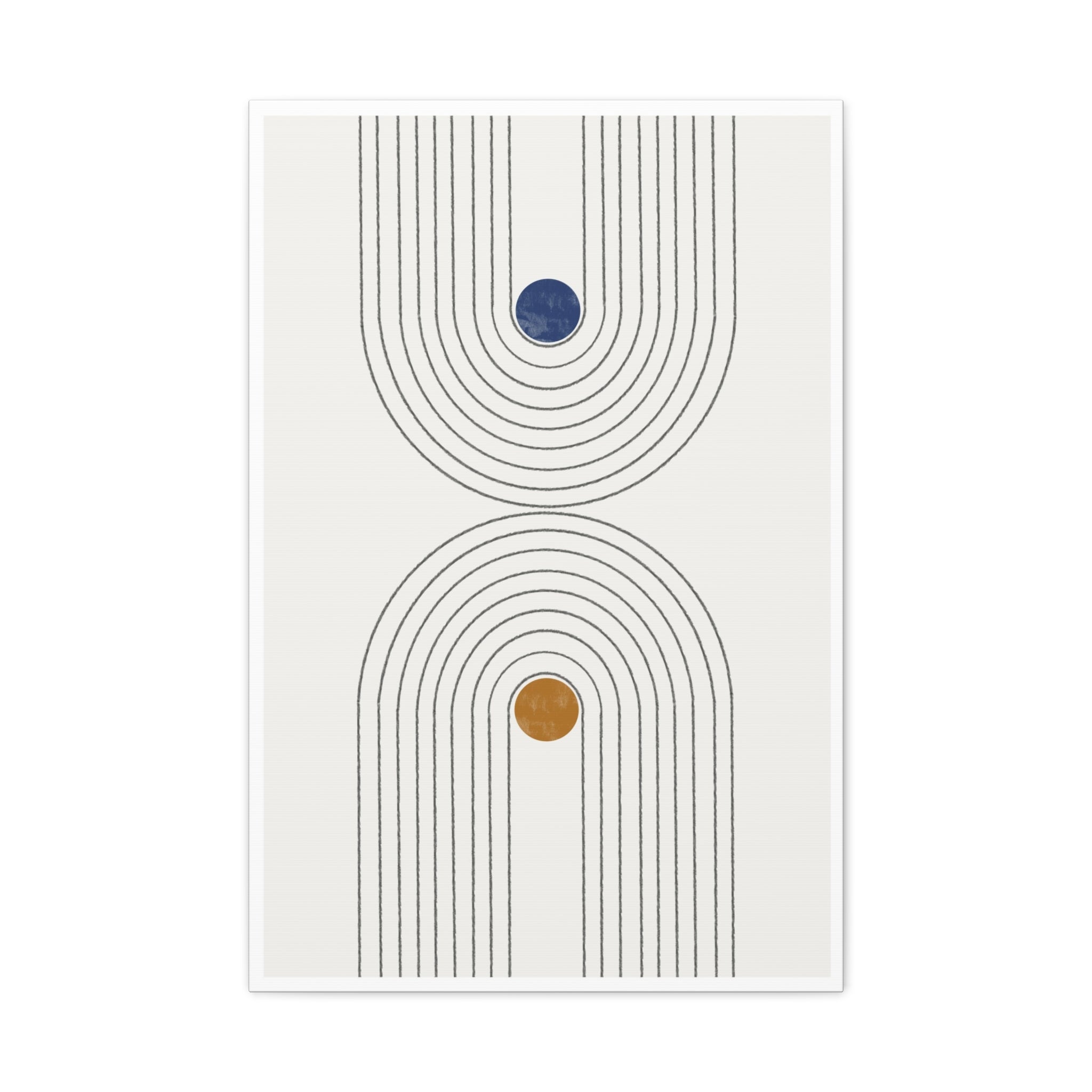 Dual Orbit Rhythm - Canvas