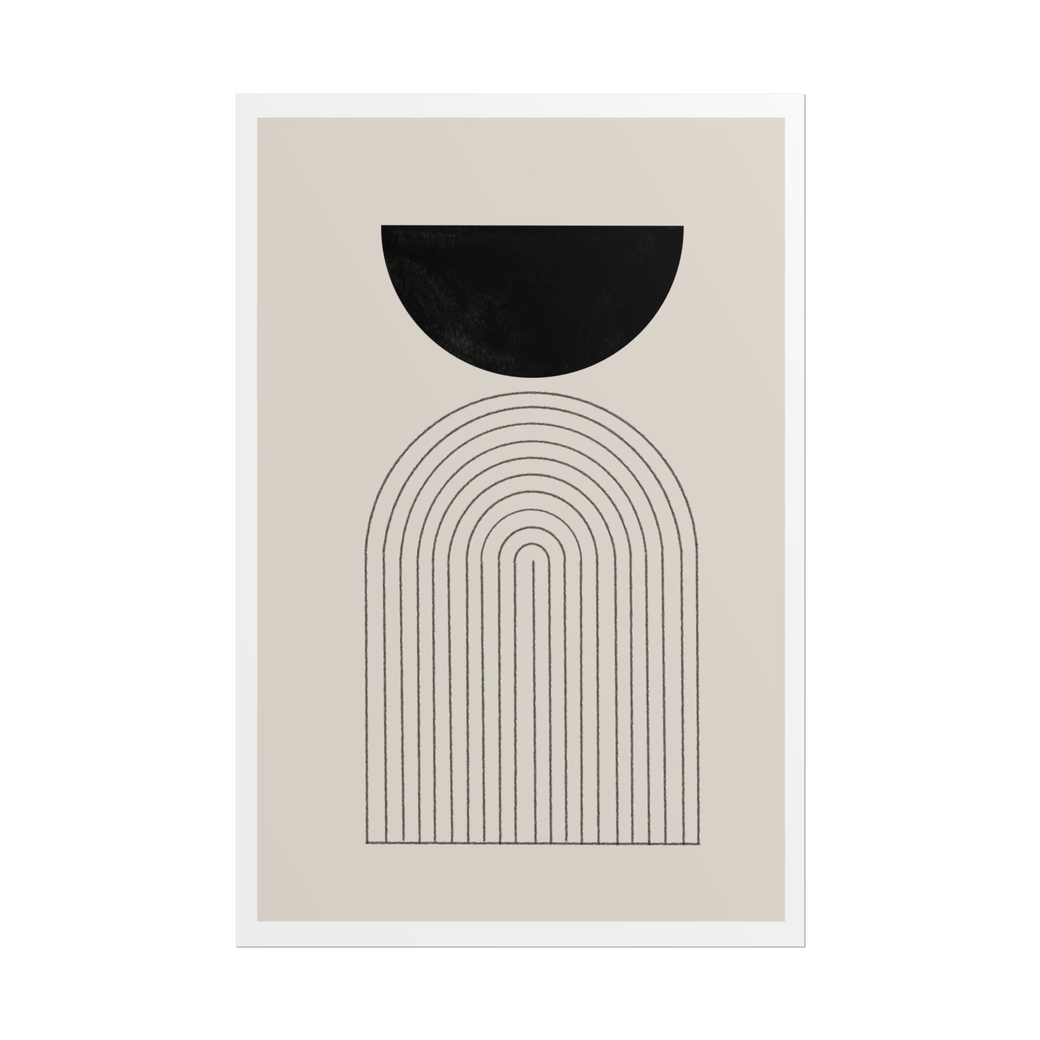Midnight Portal Lines - Poster