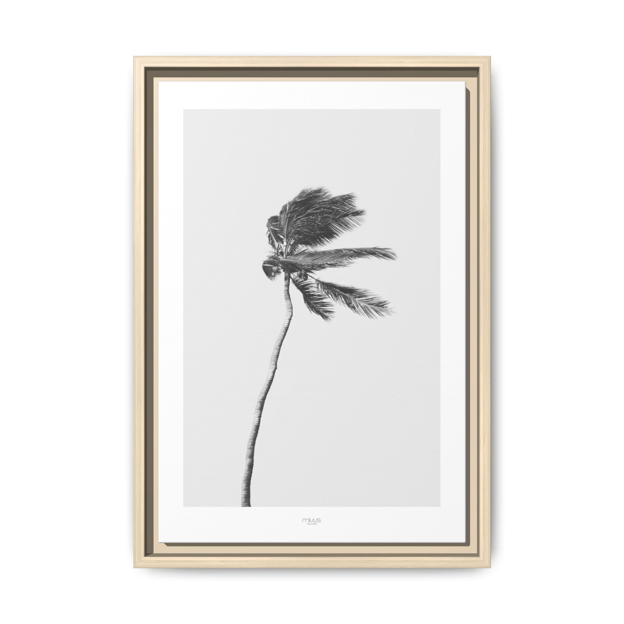 Coastal Silence Sway - Framed