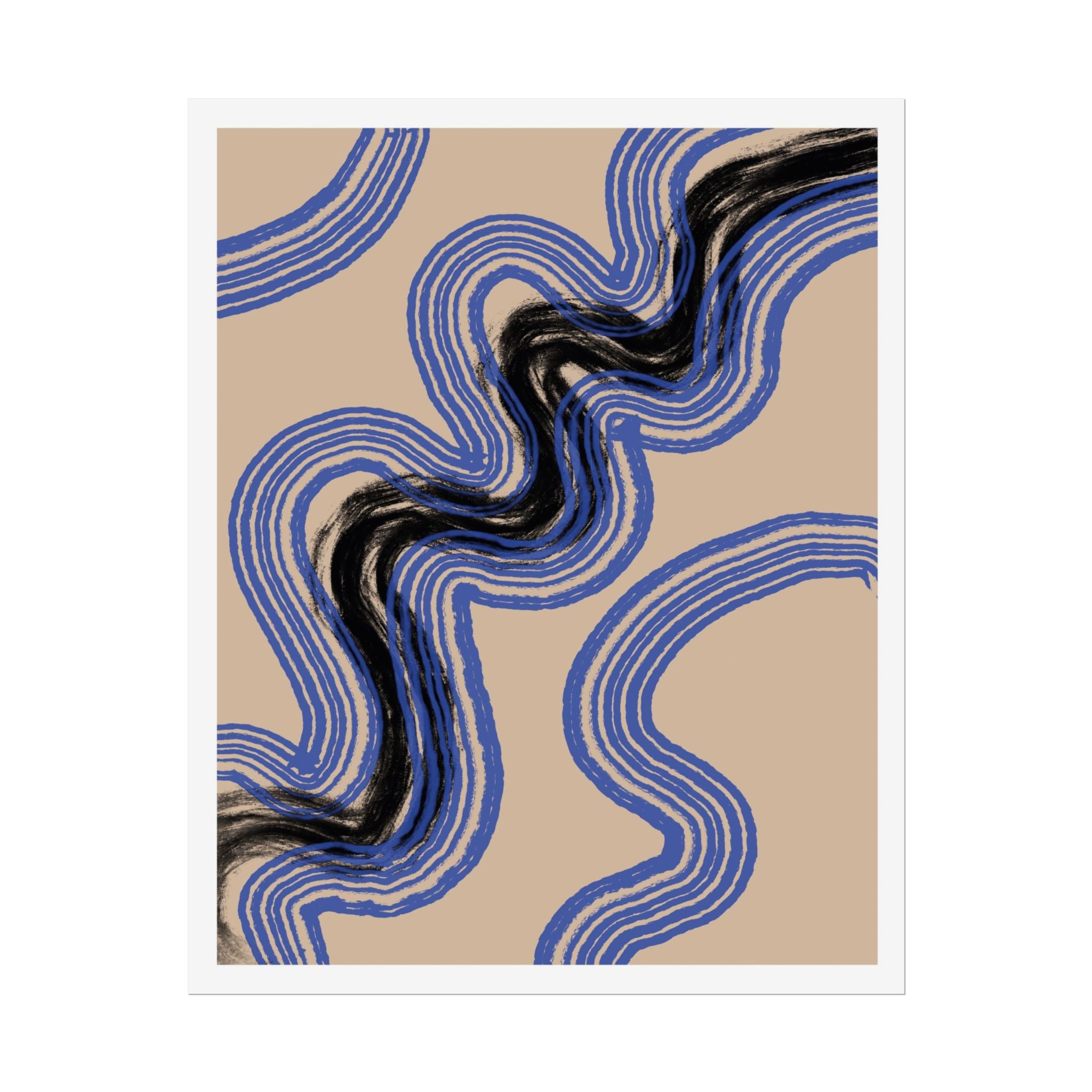 Indigo Rhythm Passage - Poster