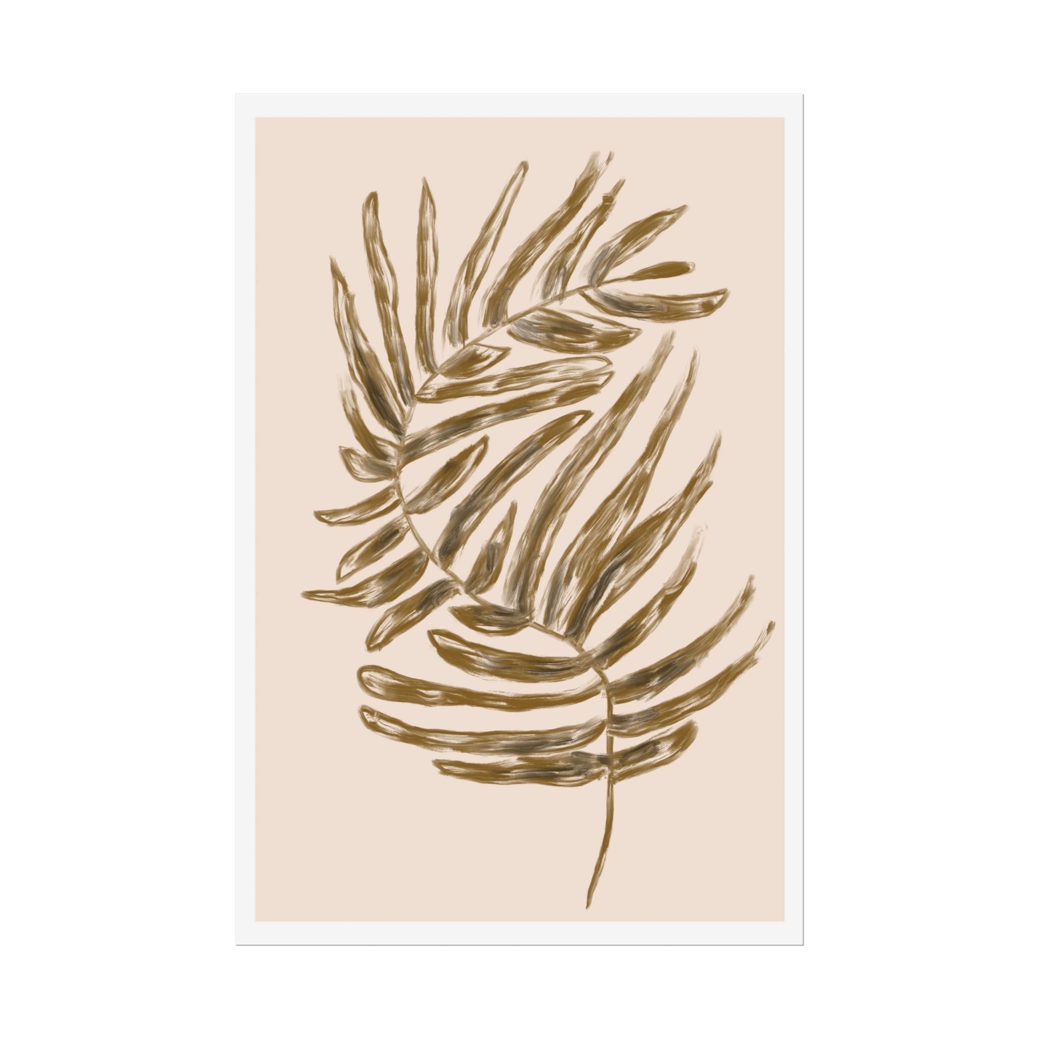 Golden Frond Reverie - Poster