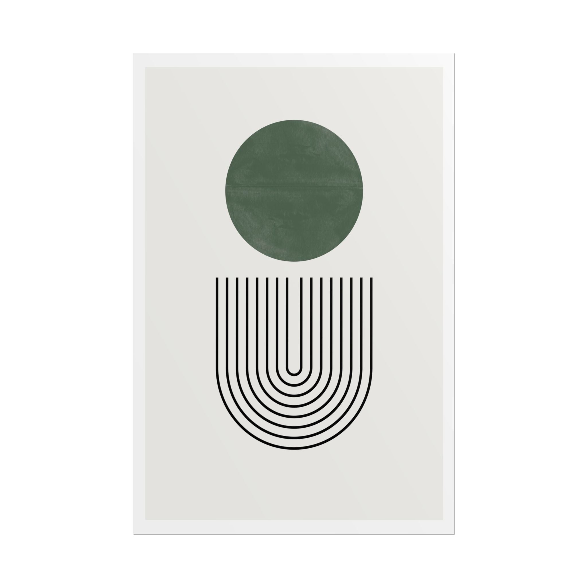 Emerald Orbit Pathways - Poster