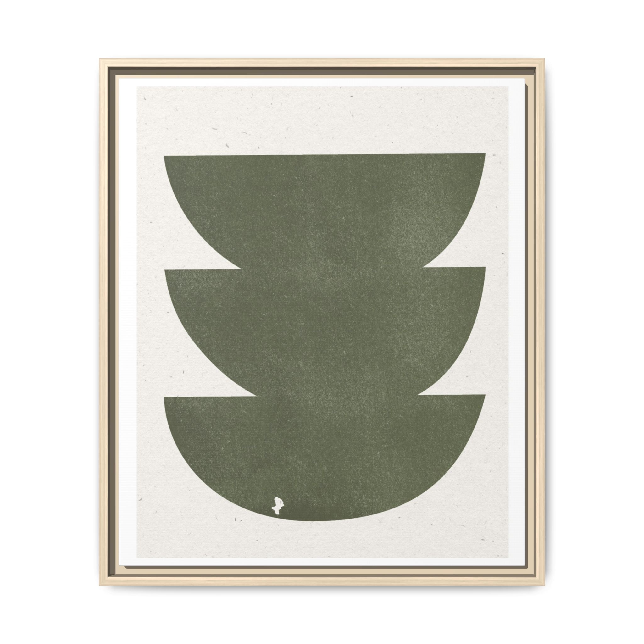 Olive Balance Forms - Framed