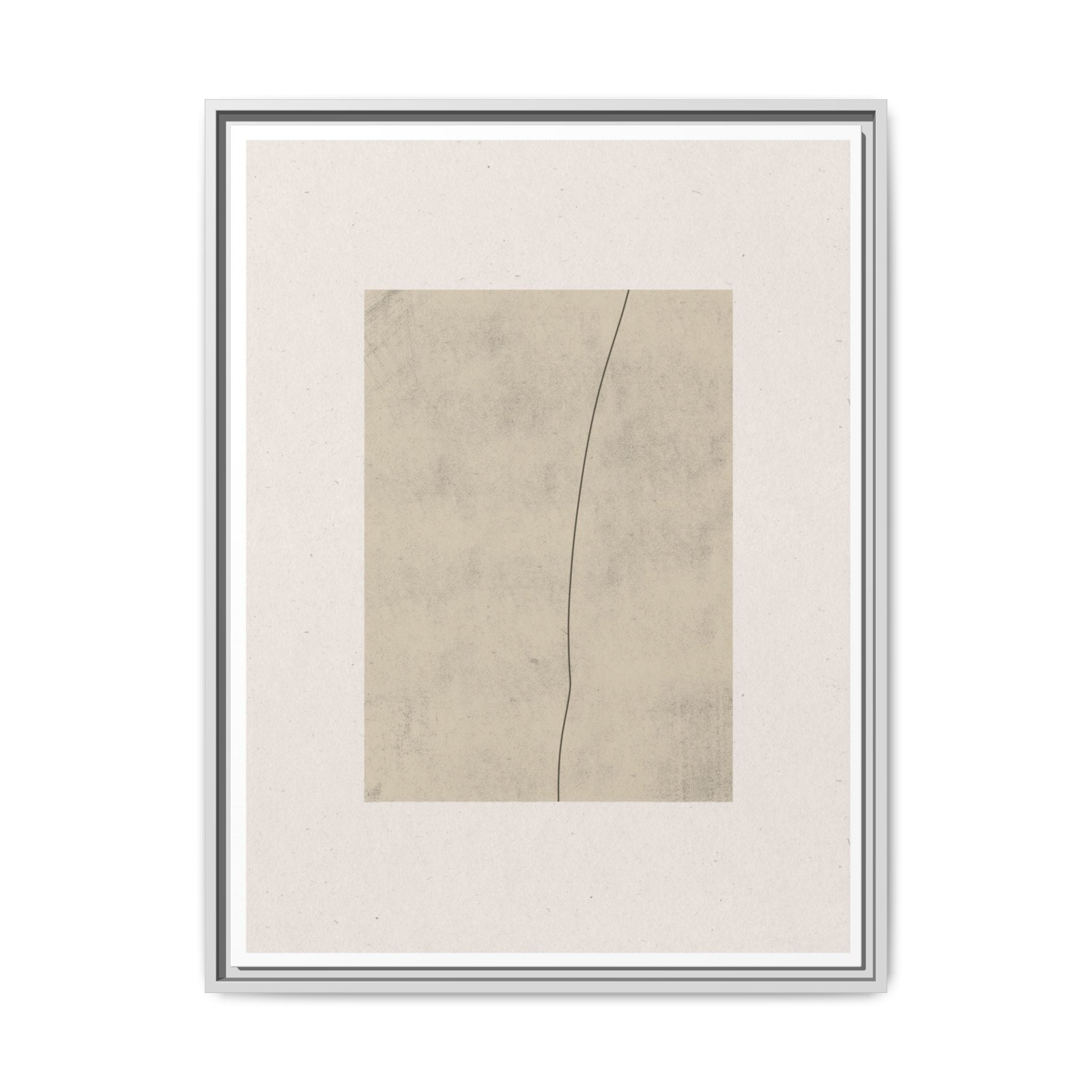 Quiet Contour Passage - Framed