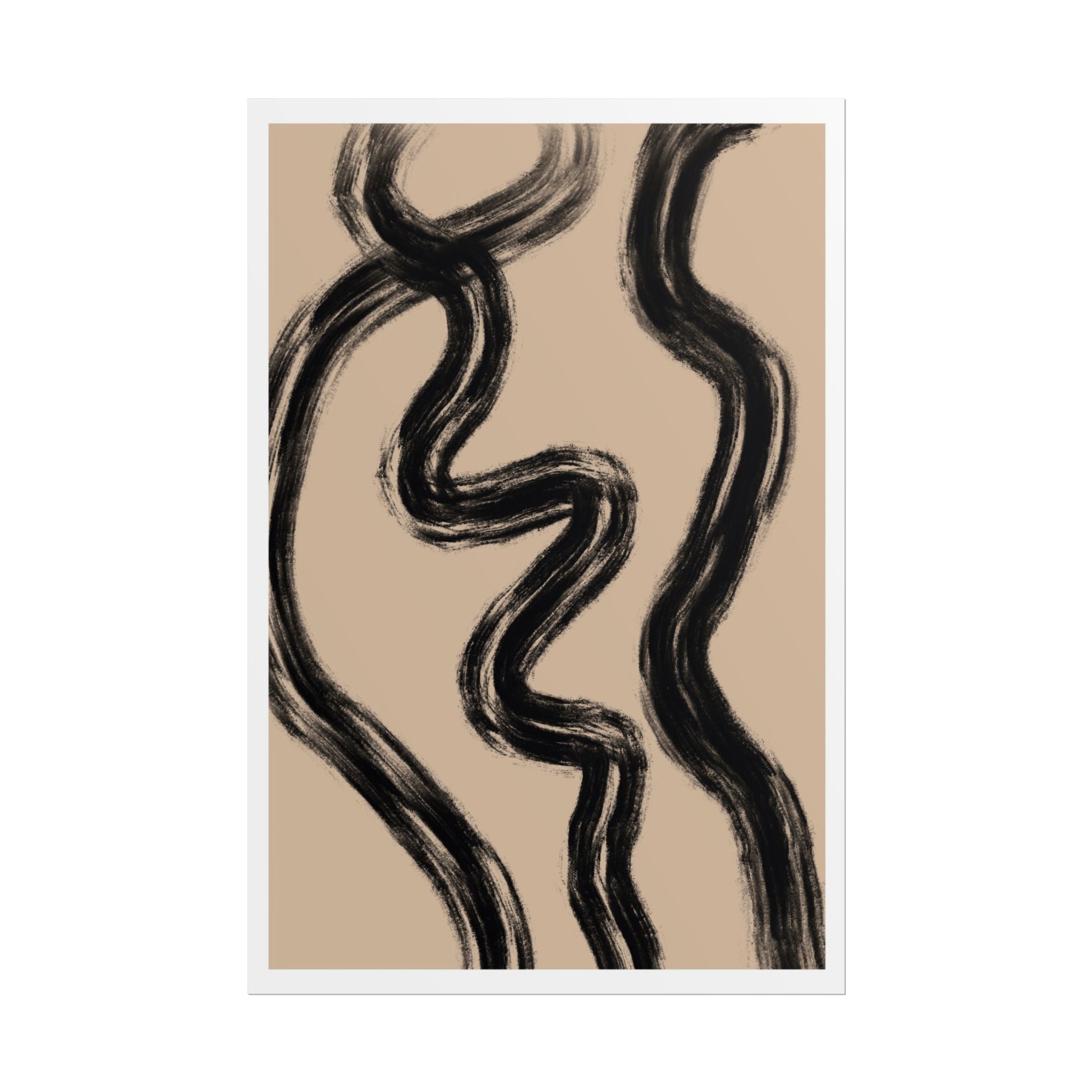 Midnight Current Lines - Poster