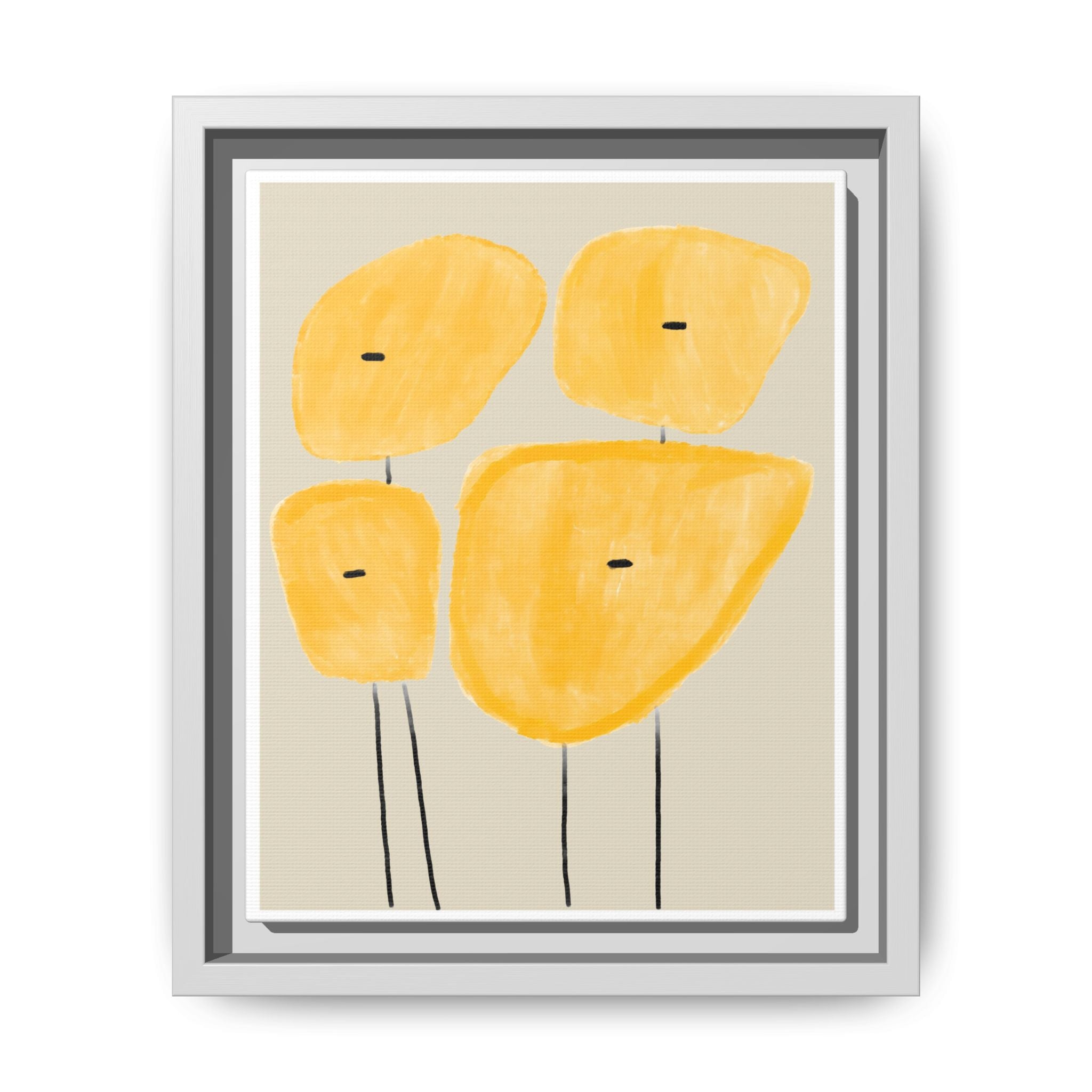 Golden Meadow Figures - Framed