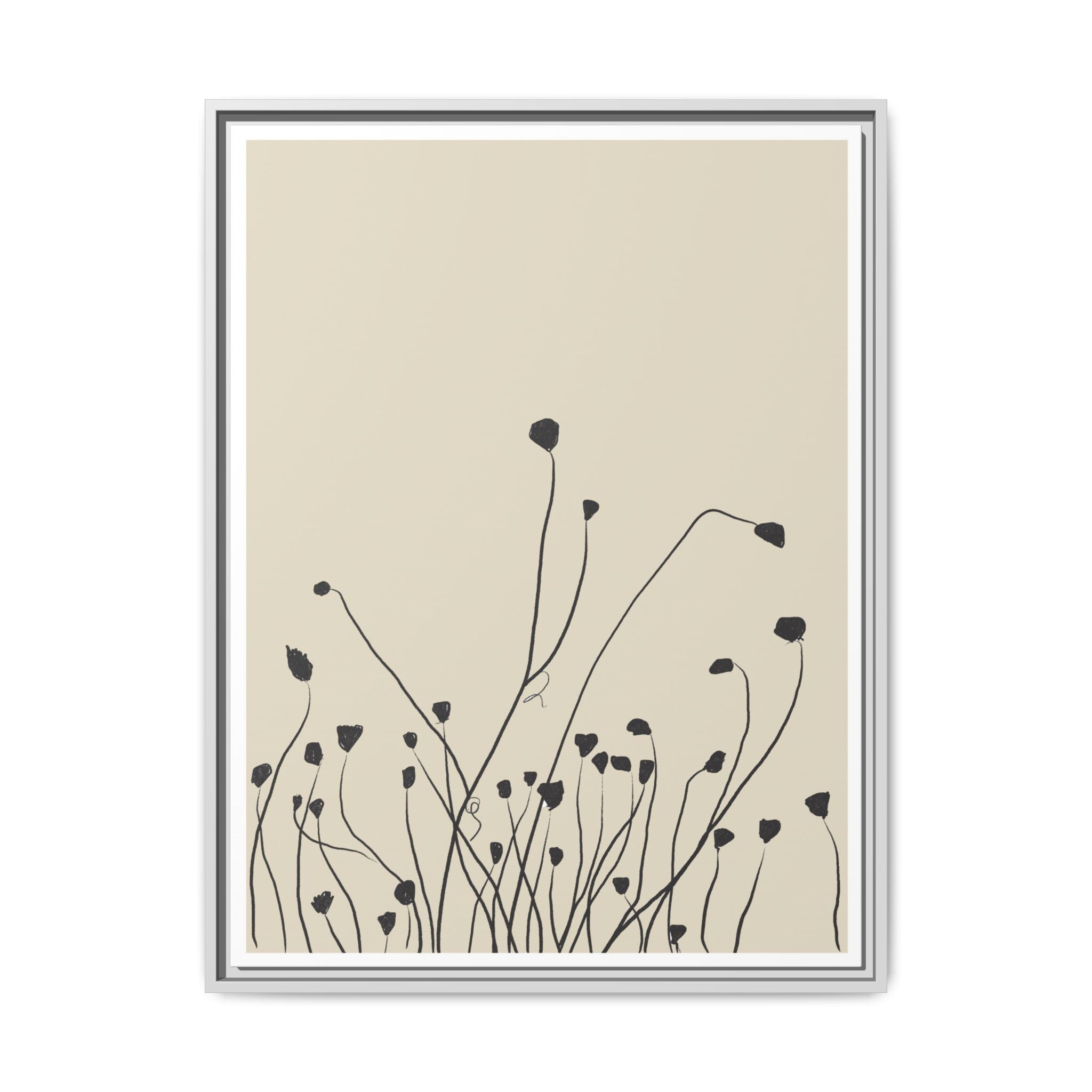 Quiet Stem Reverie - Framed