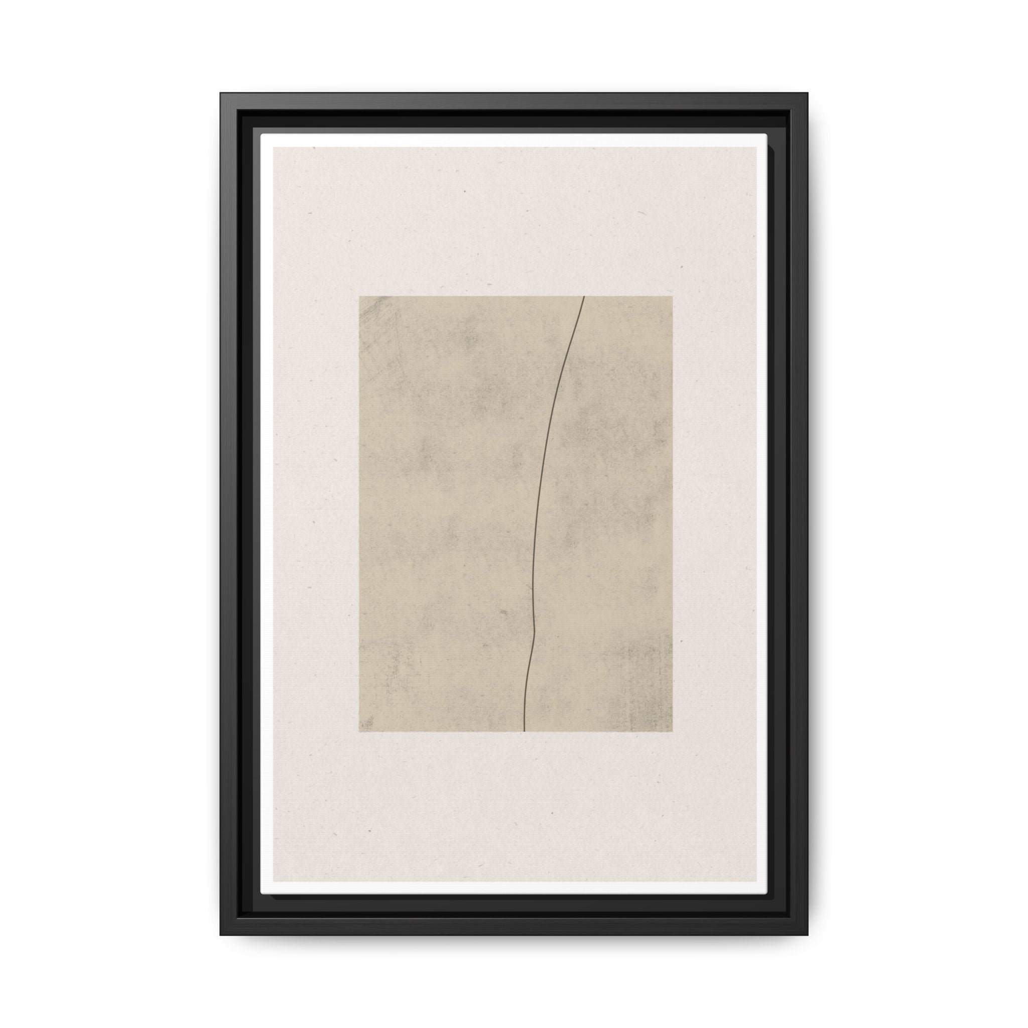 Quiet Contour Passage - Framed