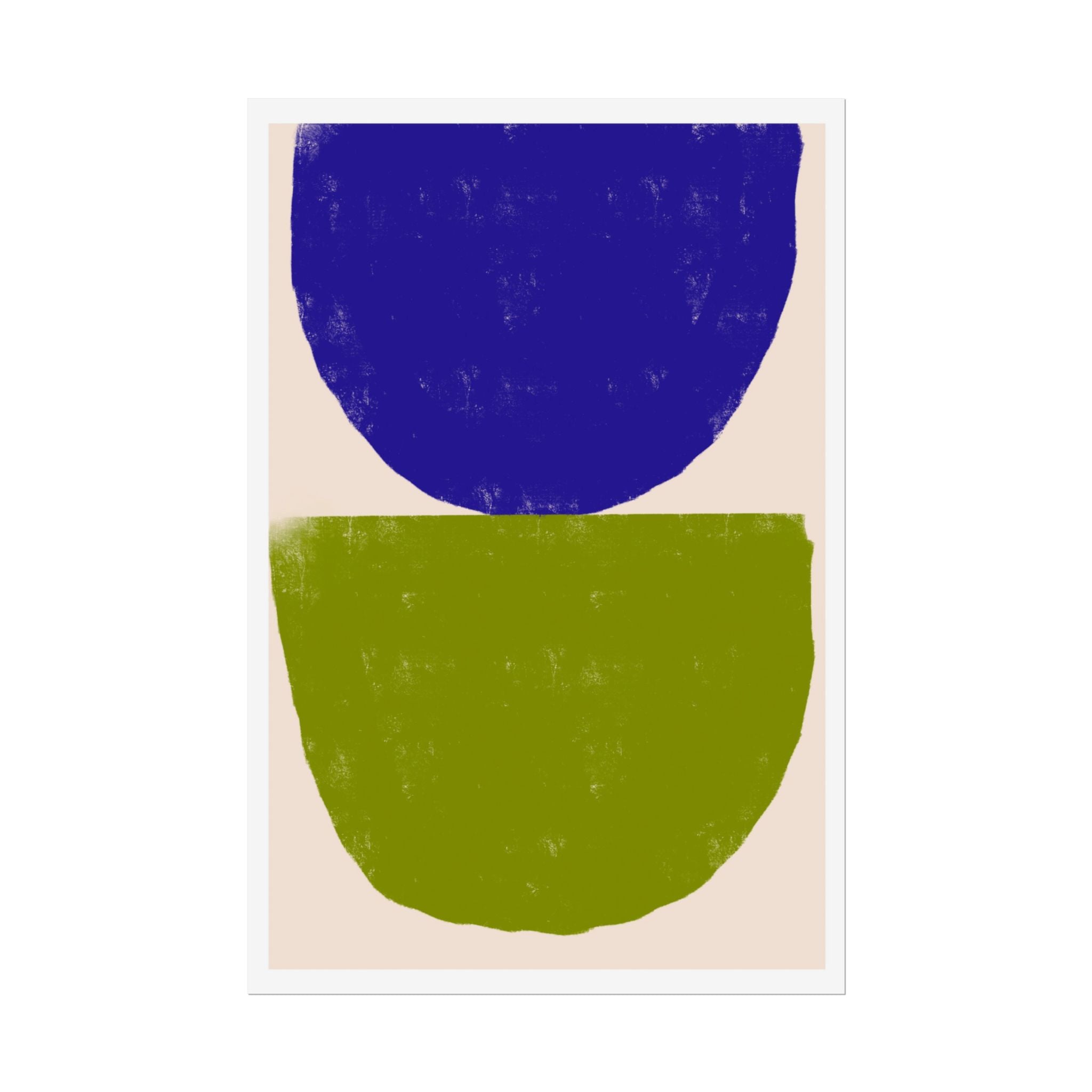 Cobalt Meadow Balance - Poster