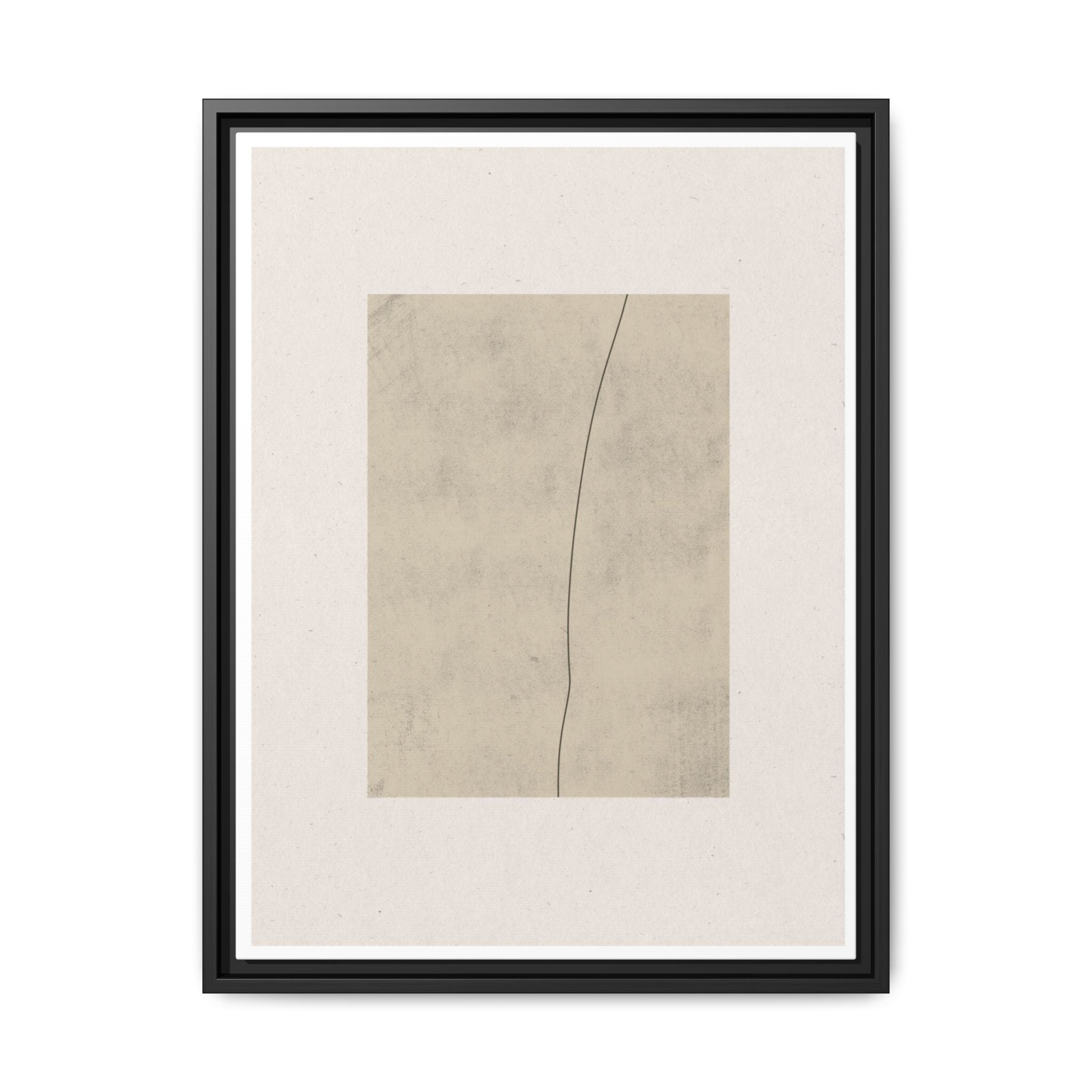 Quiet Contour Passage - Framed