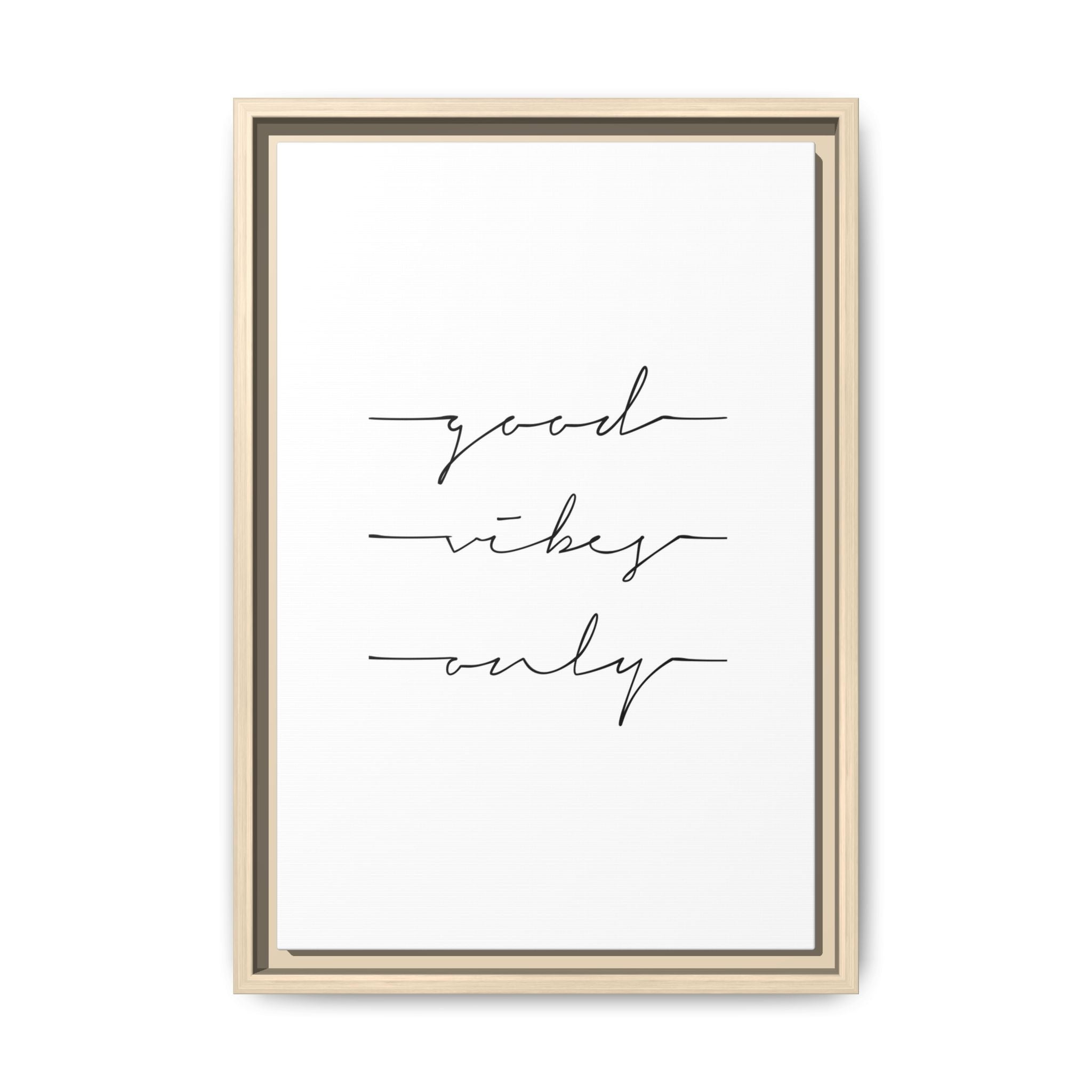 Whispered Neutral Harmony - Framed