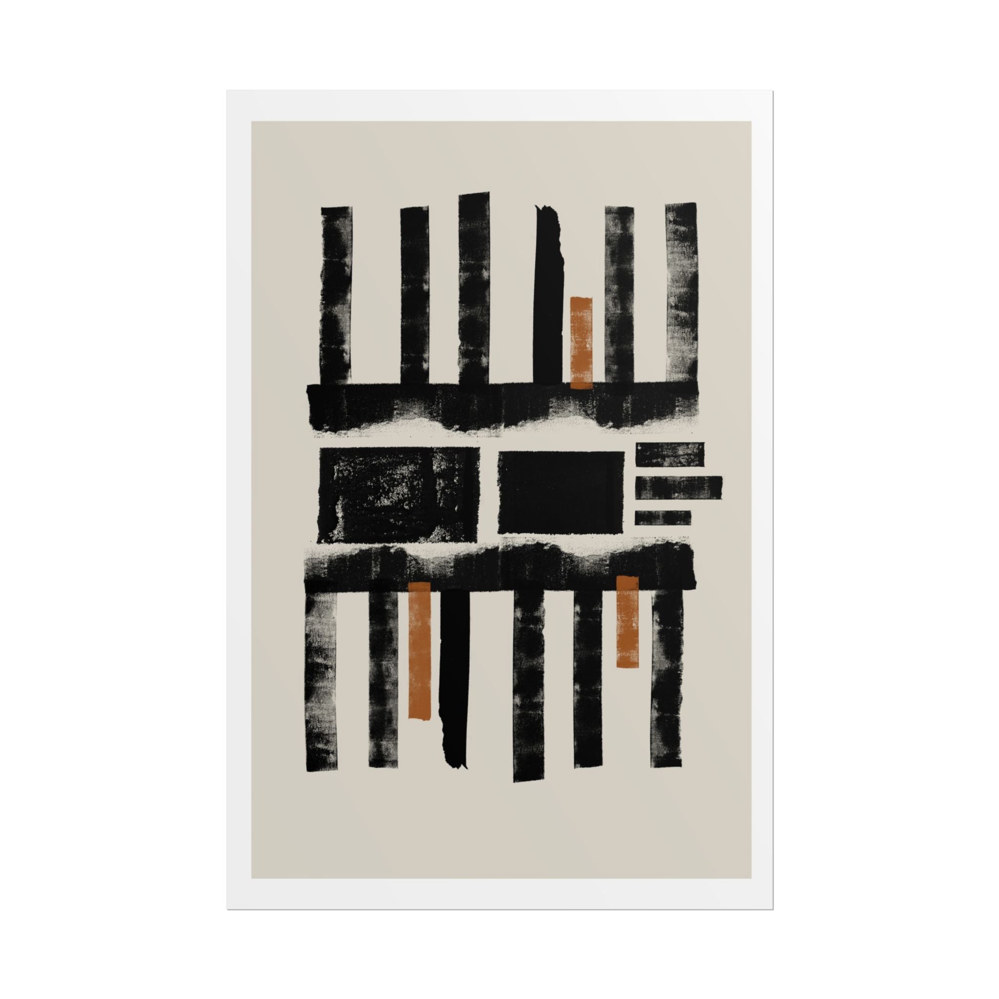 Amber Shadow Alignments - Poster