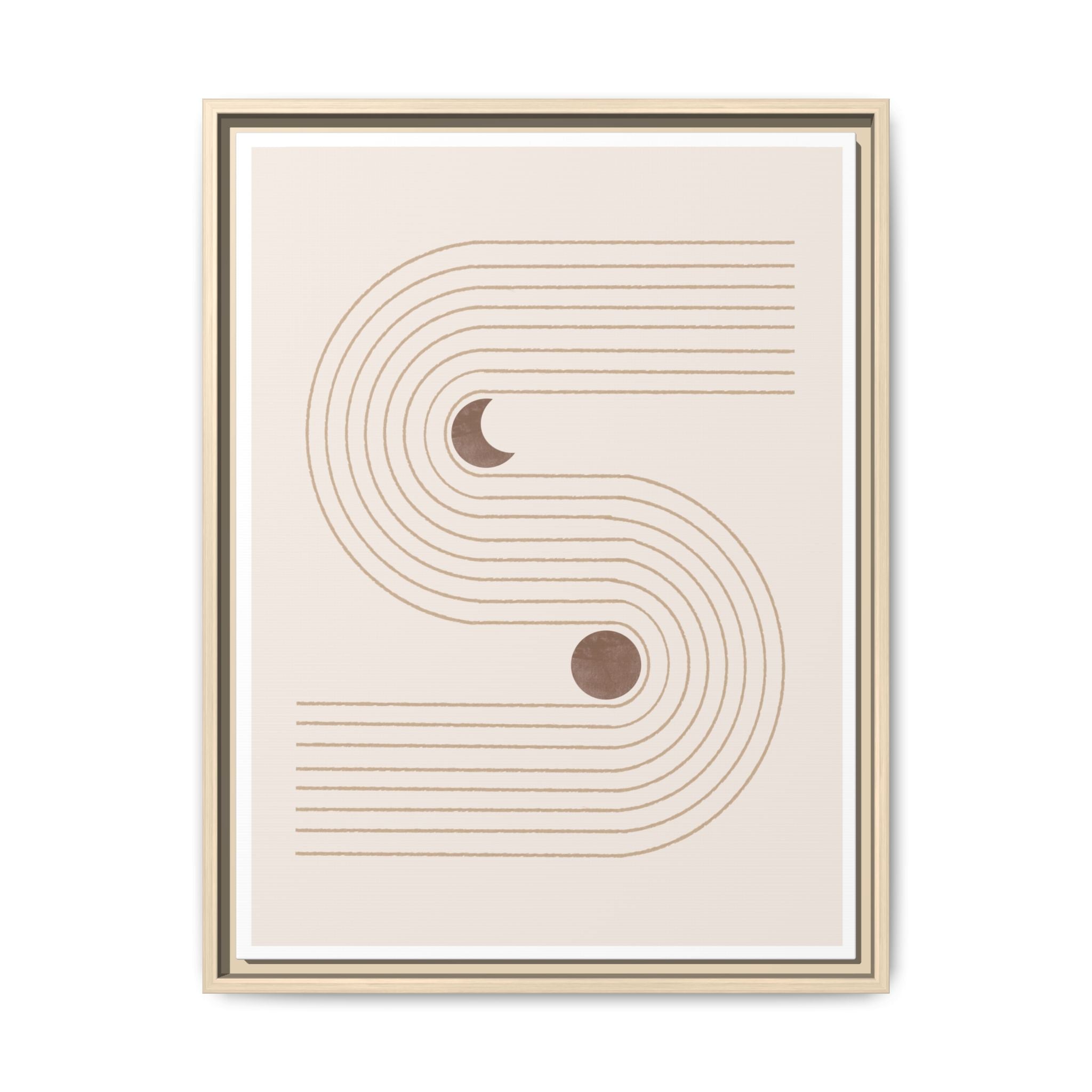 Desert Orbit Passage - Framed