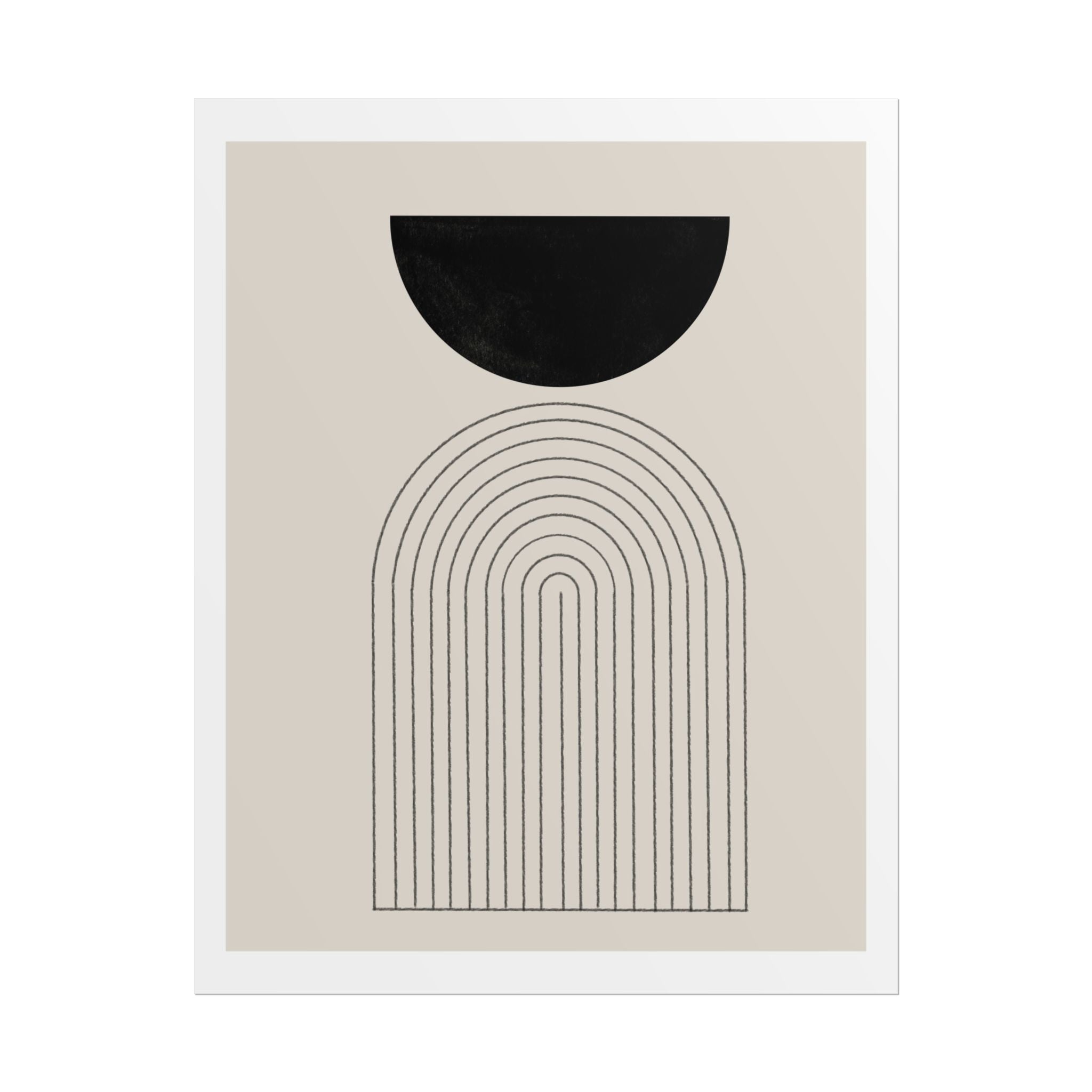 Midnight Portal Lines - Poster
