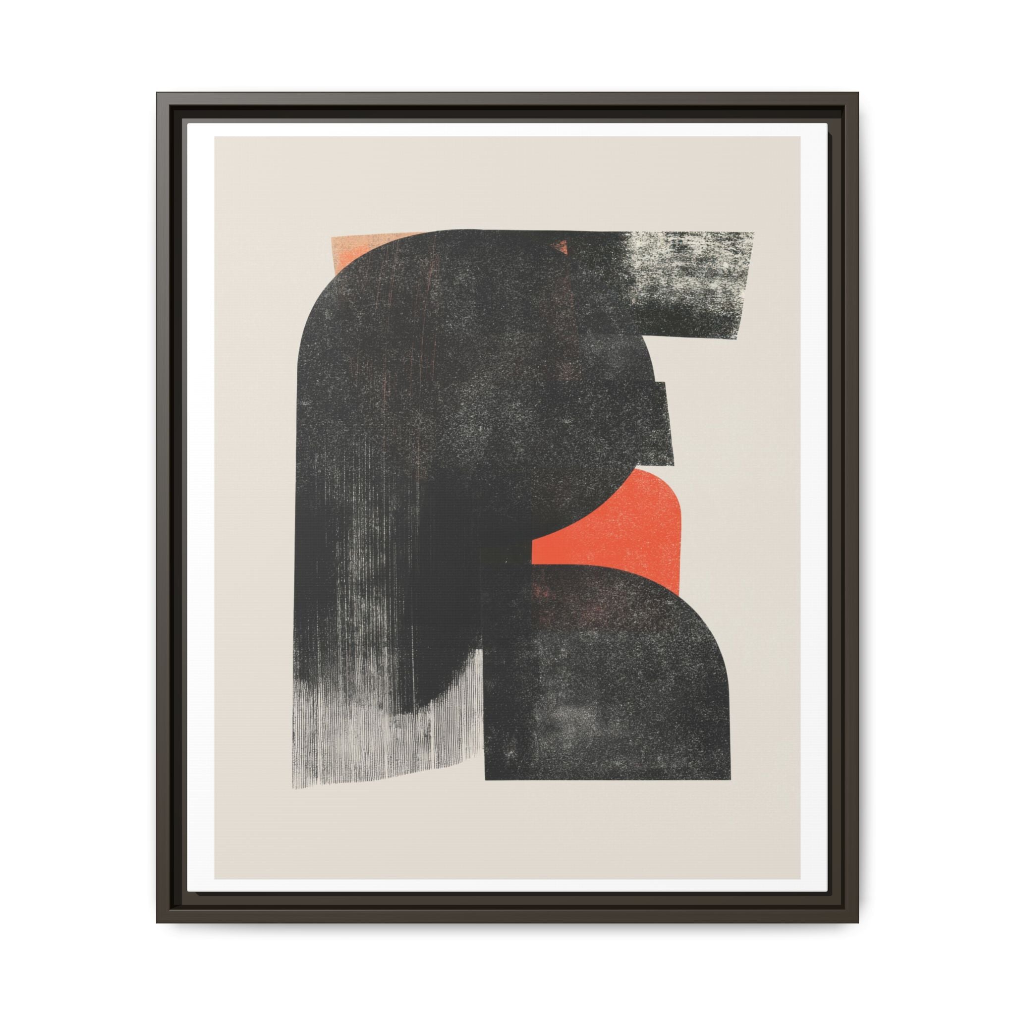 Ember Shadow Structure - Framed