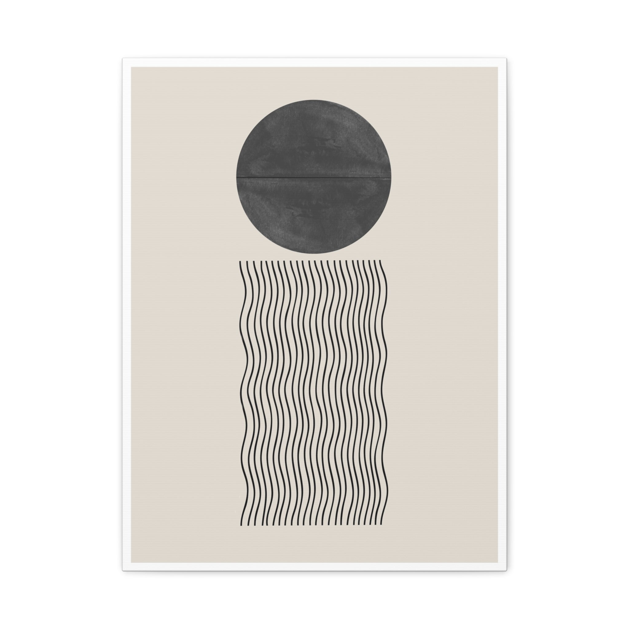 Celestial Wave Alignment - Canvas