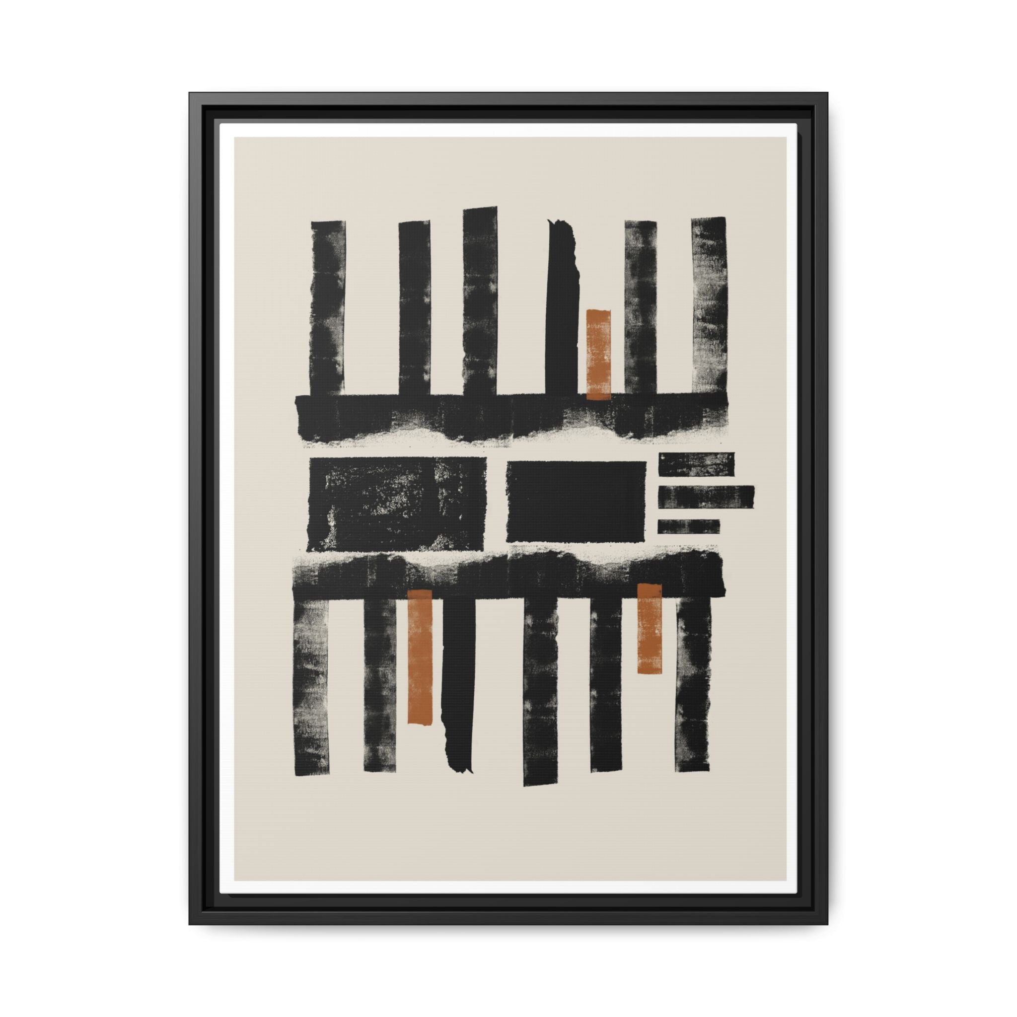 Amber Shadow Alignments - Framed