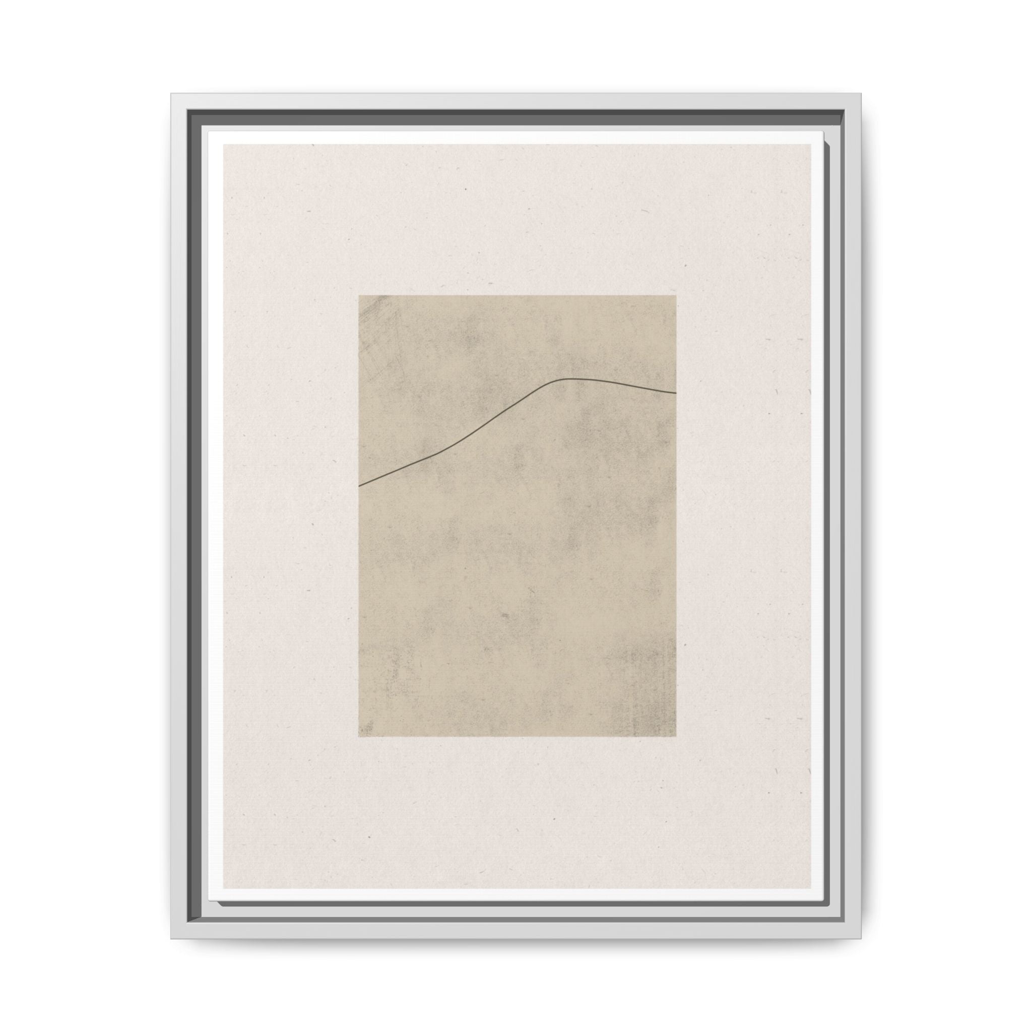 Whispered Horizon Trace - Framed