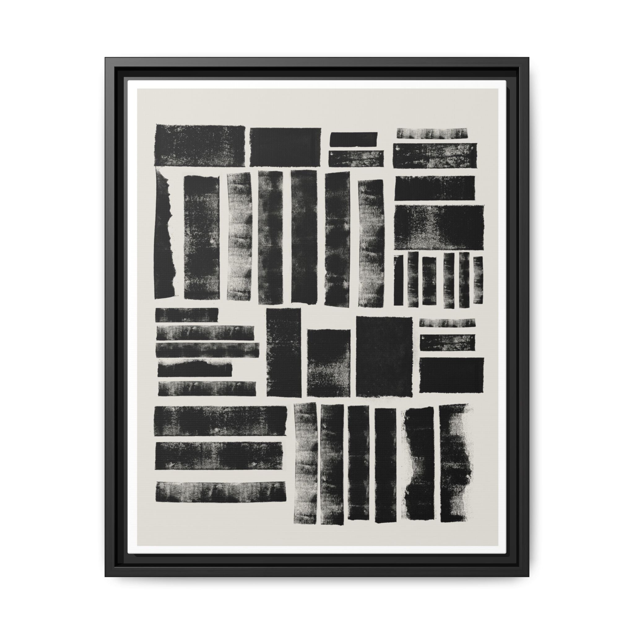 Midnight Rhythm Panels - Framed