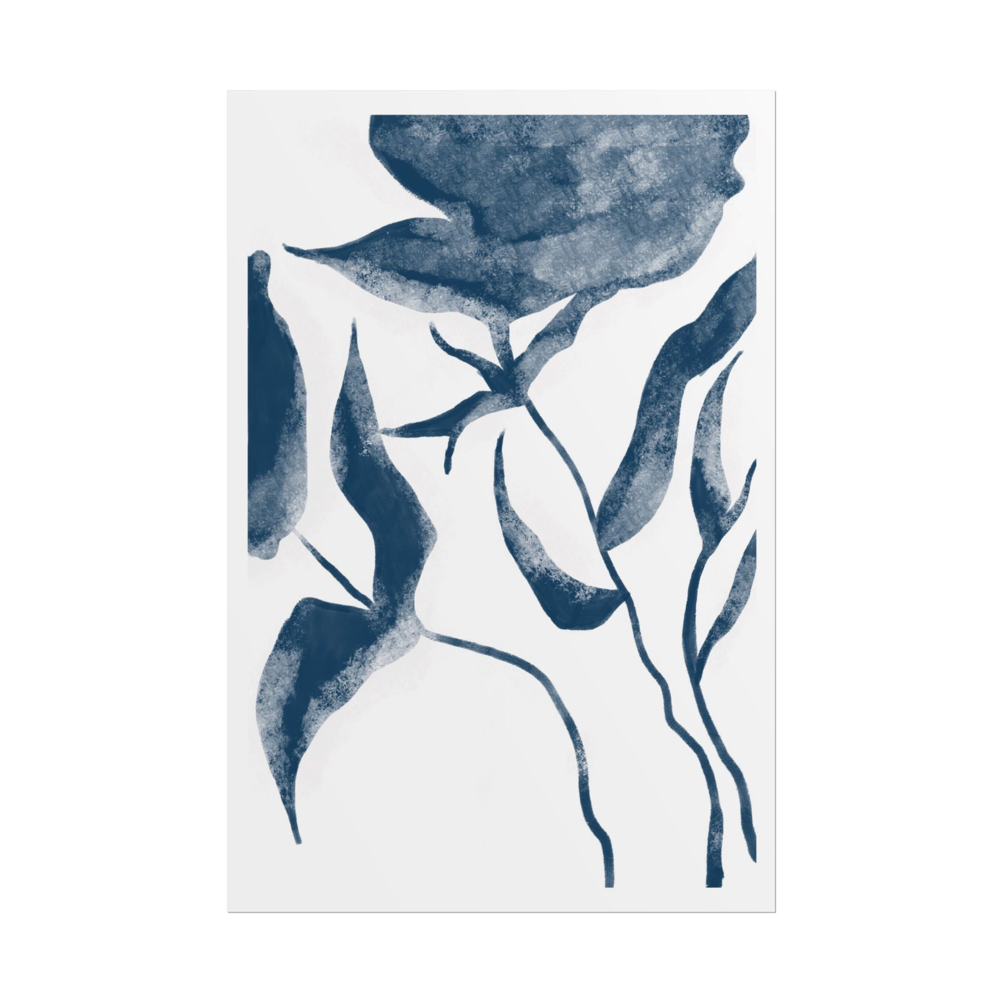 Indigo Bloom Reverie - Poster