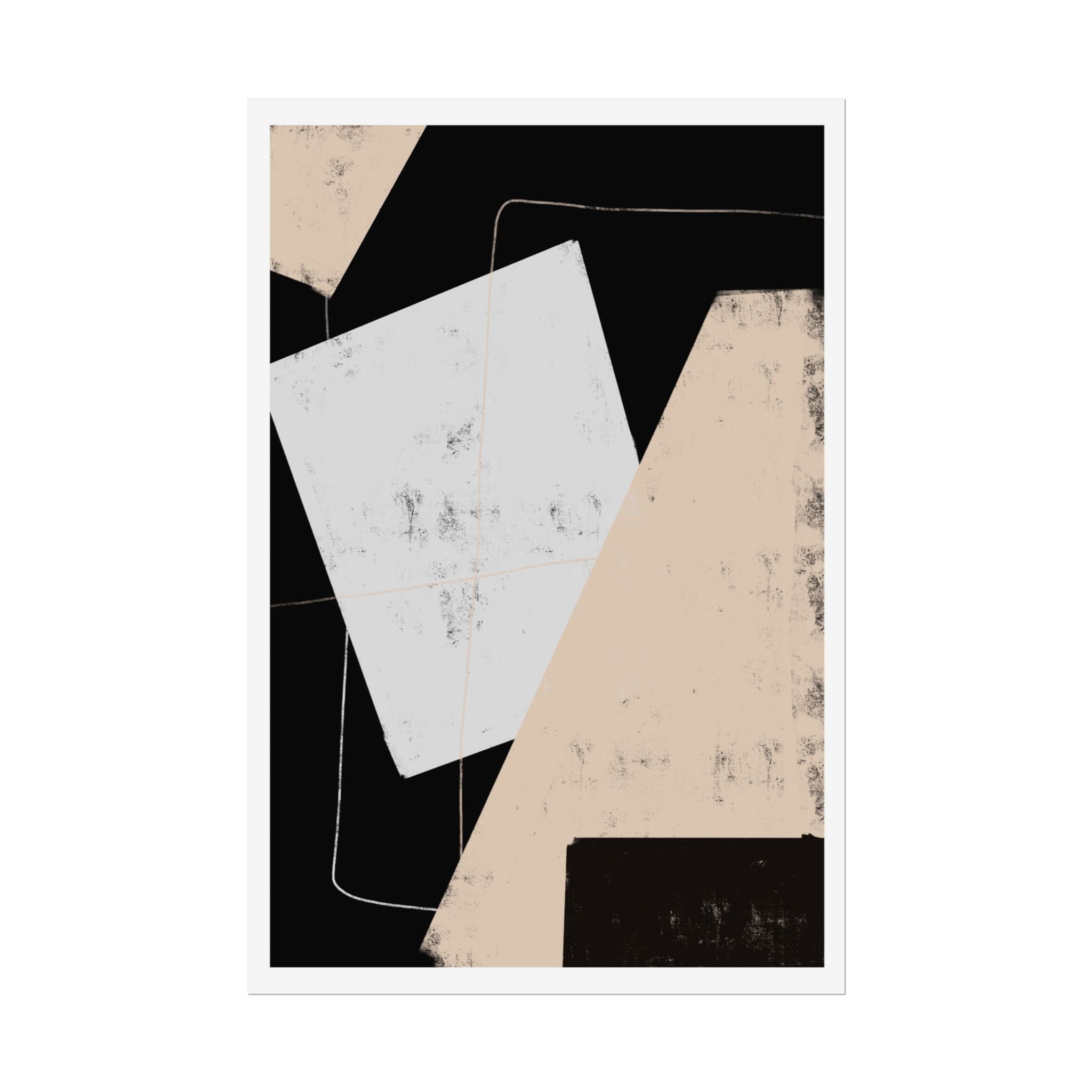 Silent Geometry Passage - Poster