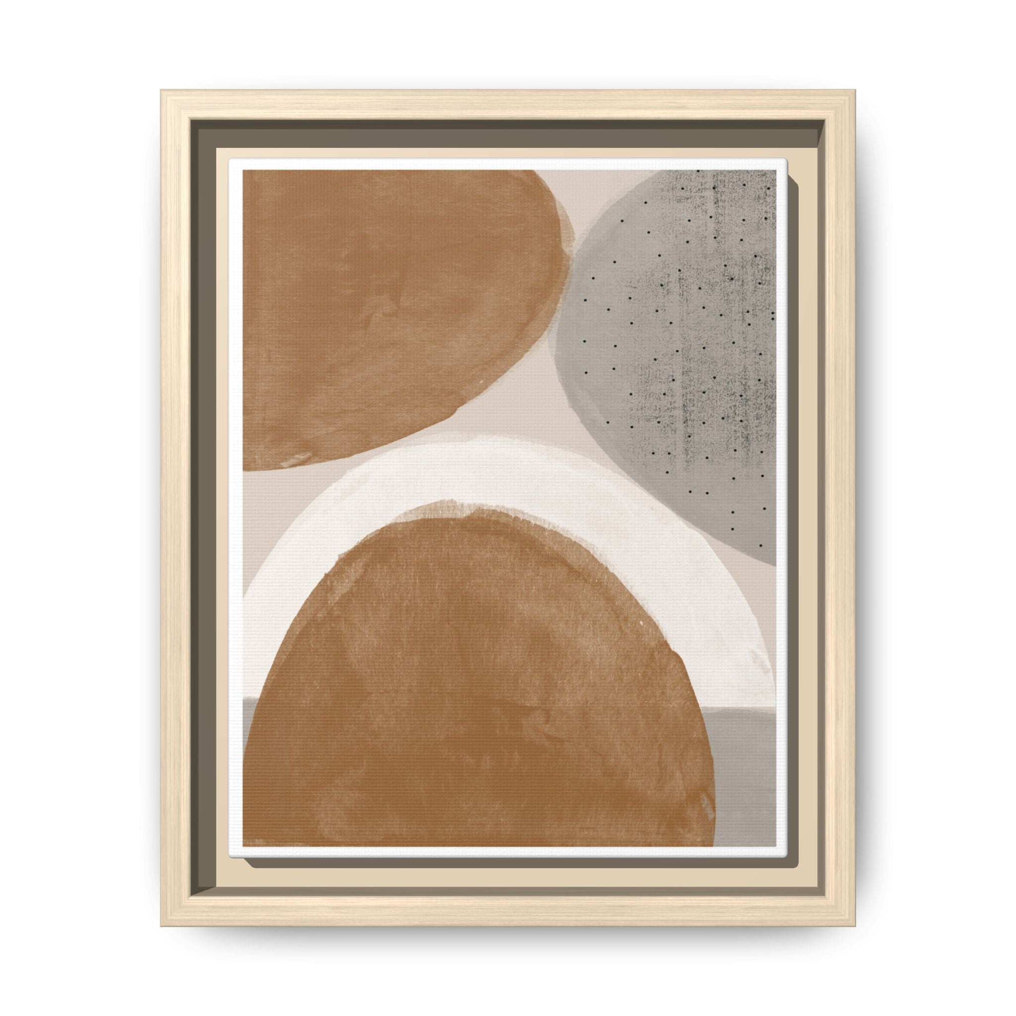 Clay Horizon Echoes - Framed