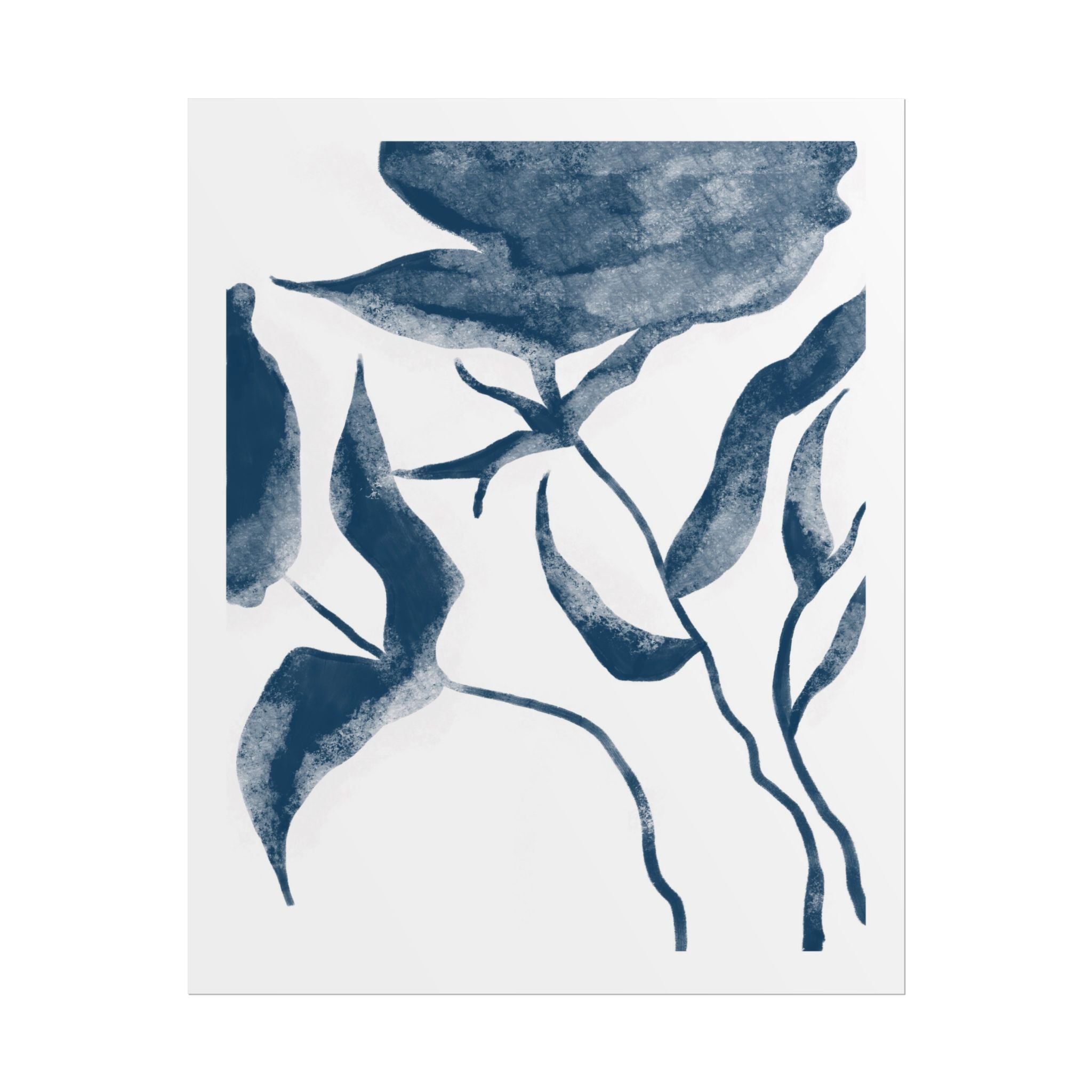 Indigo Bloom Reverie - Poster