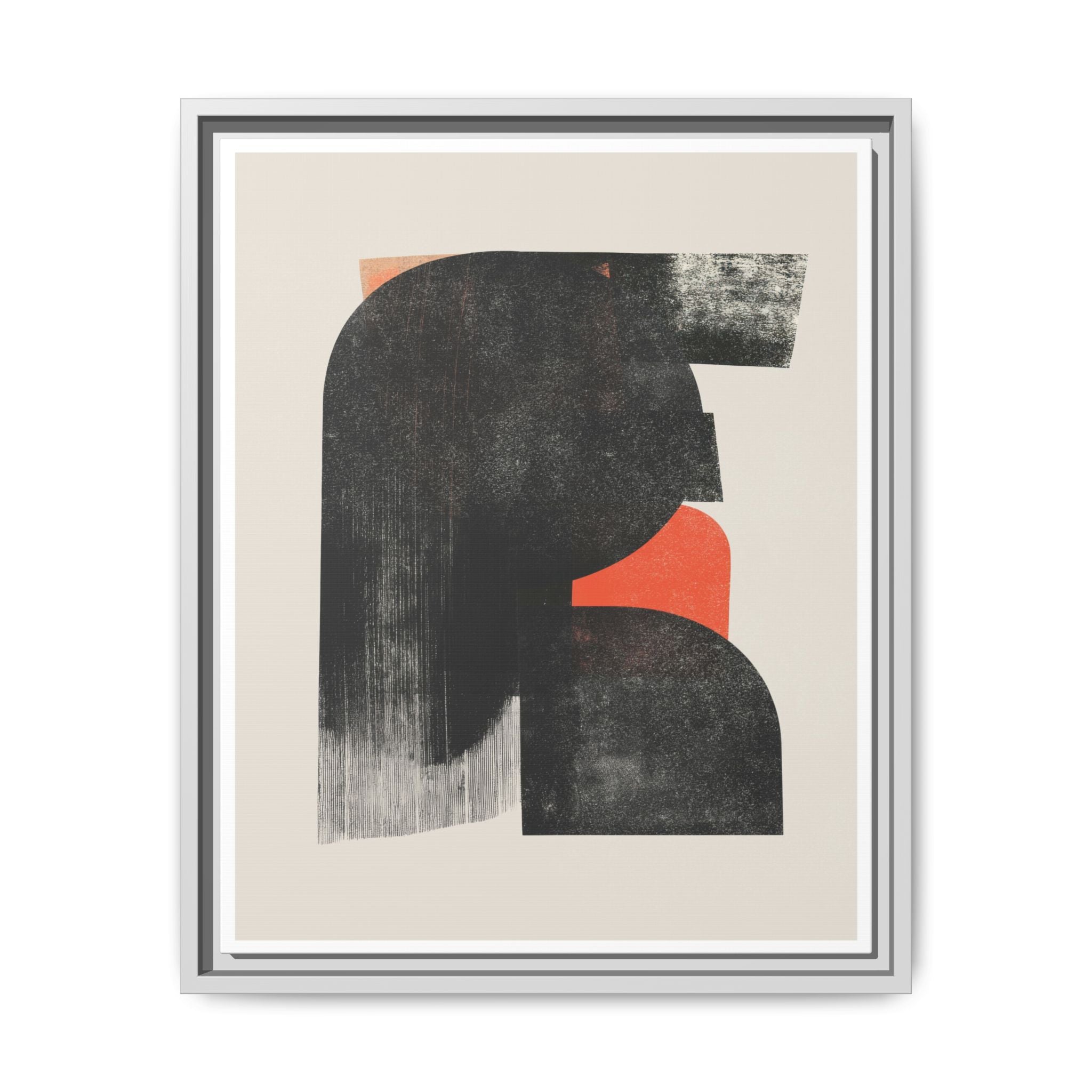 Ember Shadow Structure - Framed