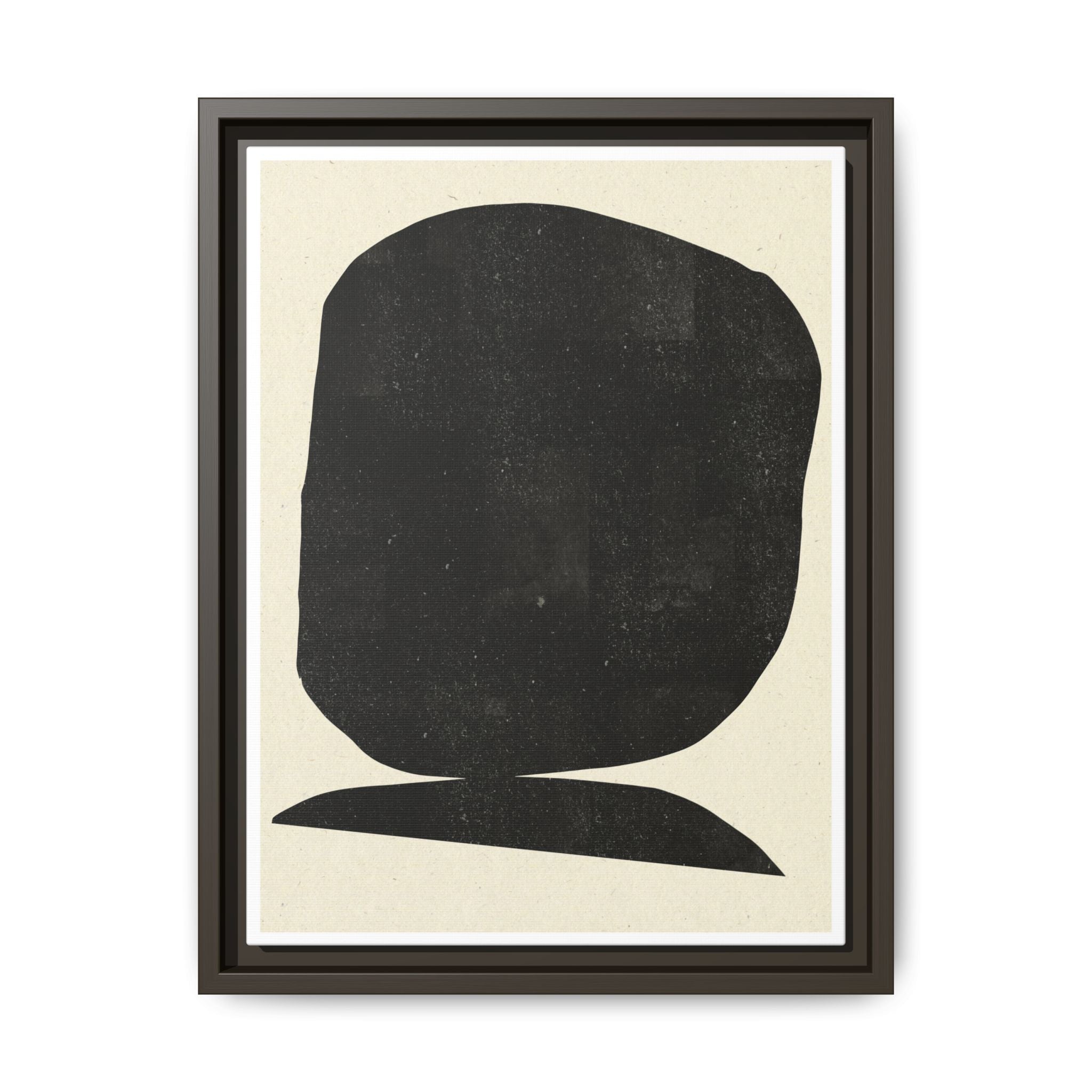 Midnight Monolith Whisper - Framed