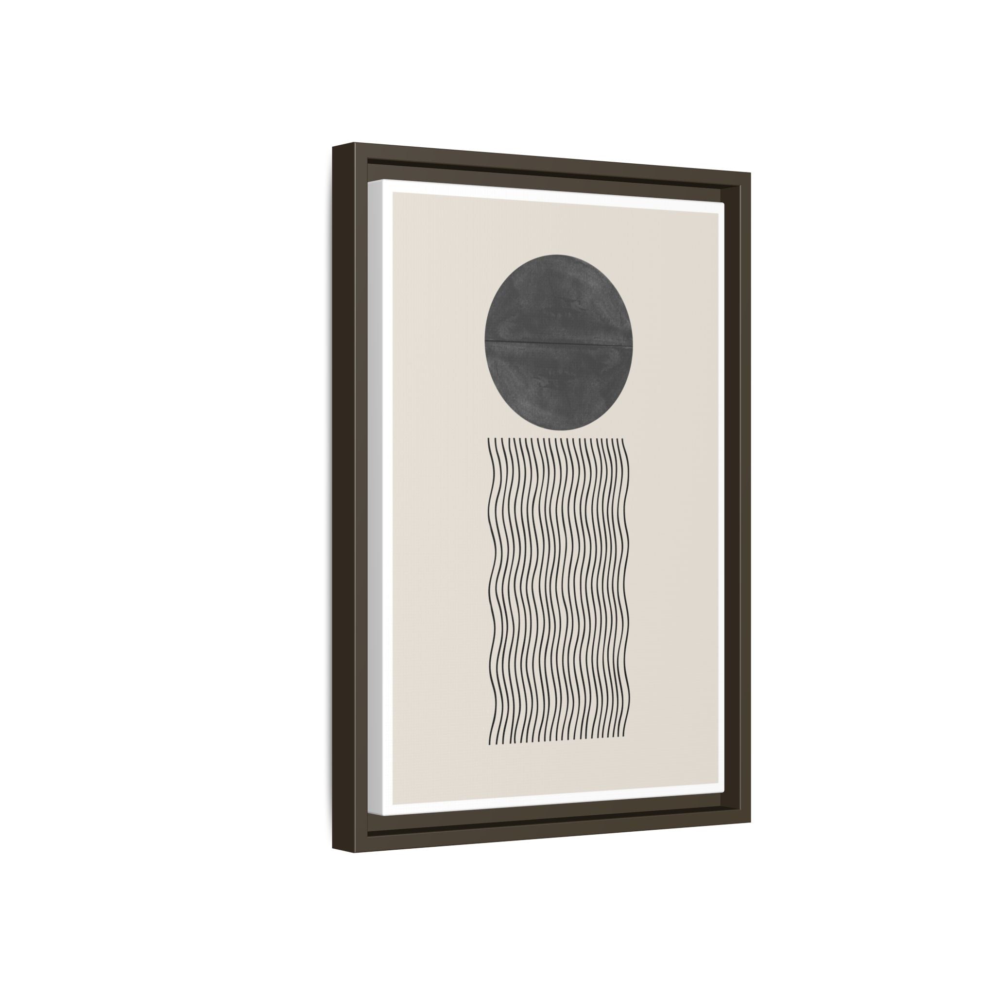 Celestial Wave Alignment - Framed