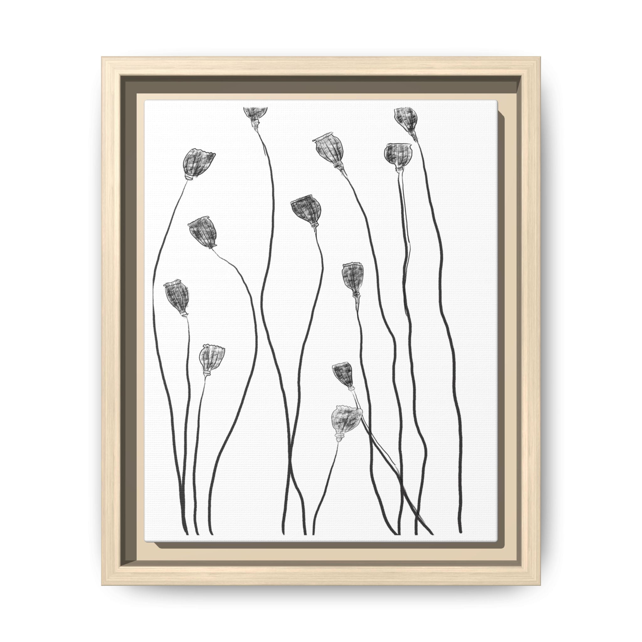Midnight Seed Reverie - Framed