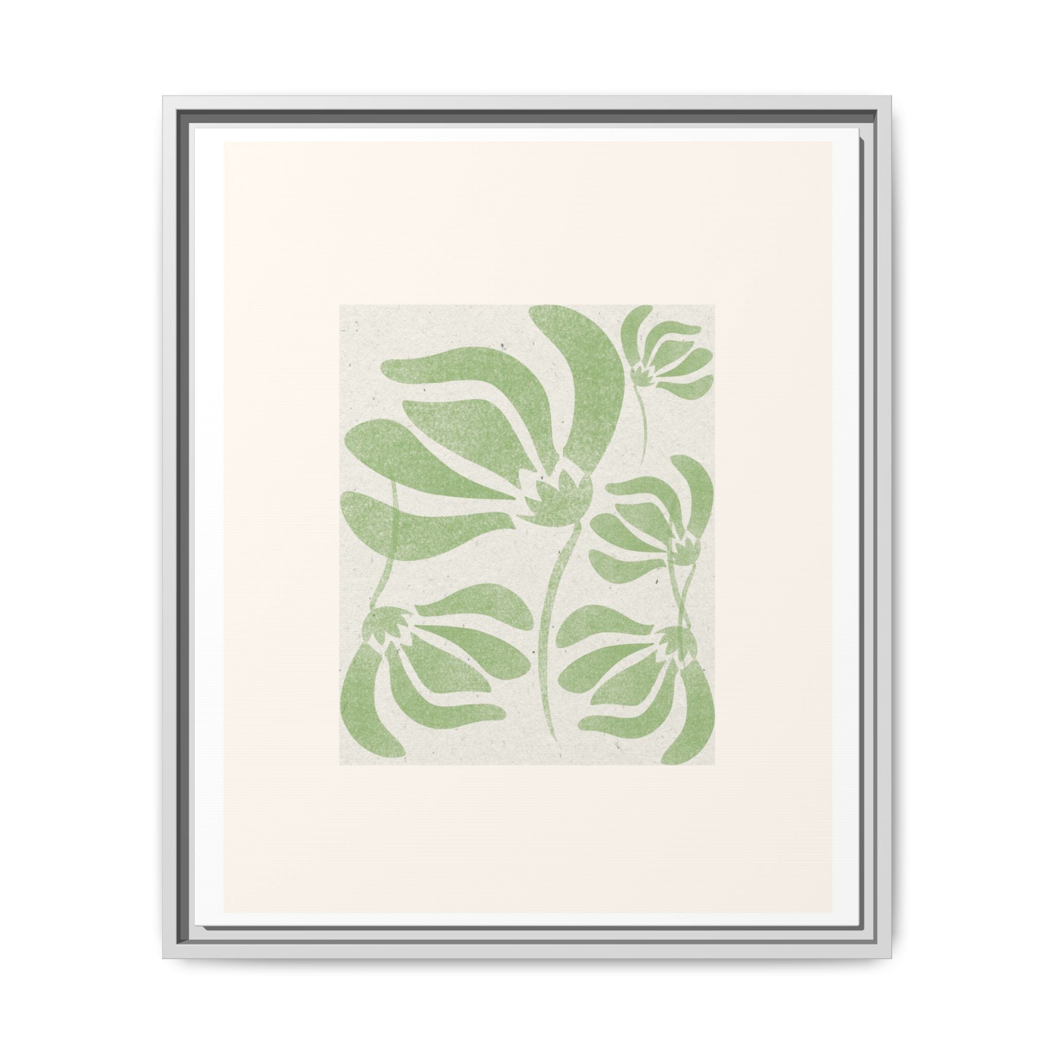 Verdant Bloom Harmony - Framed