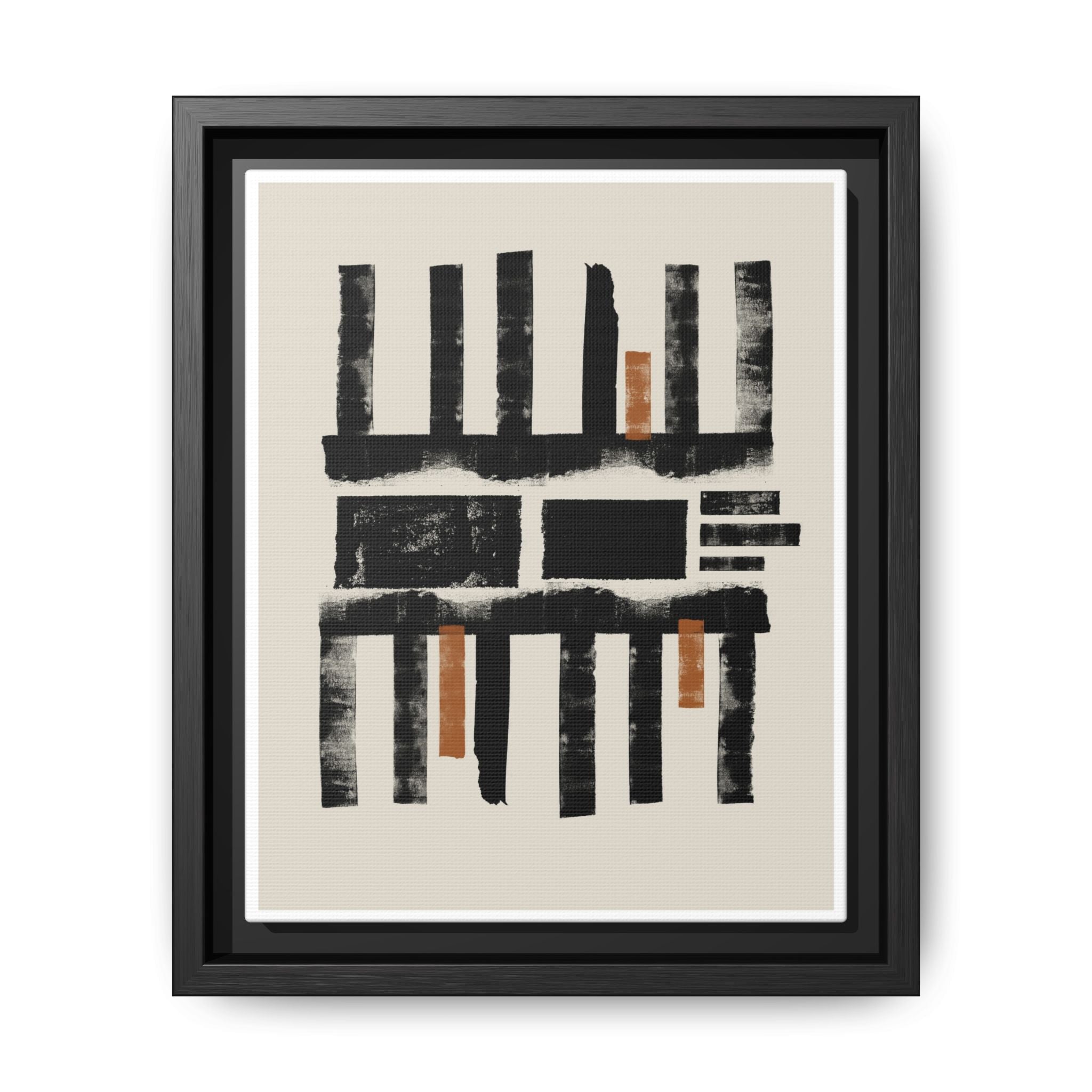 Amber Shadow Alignments - Framed