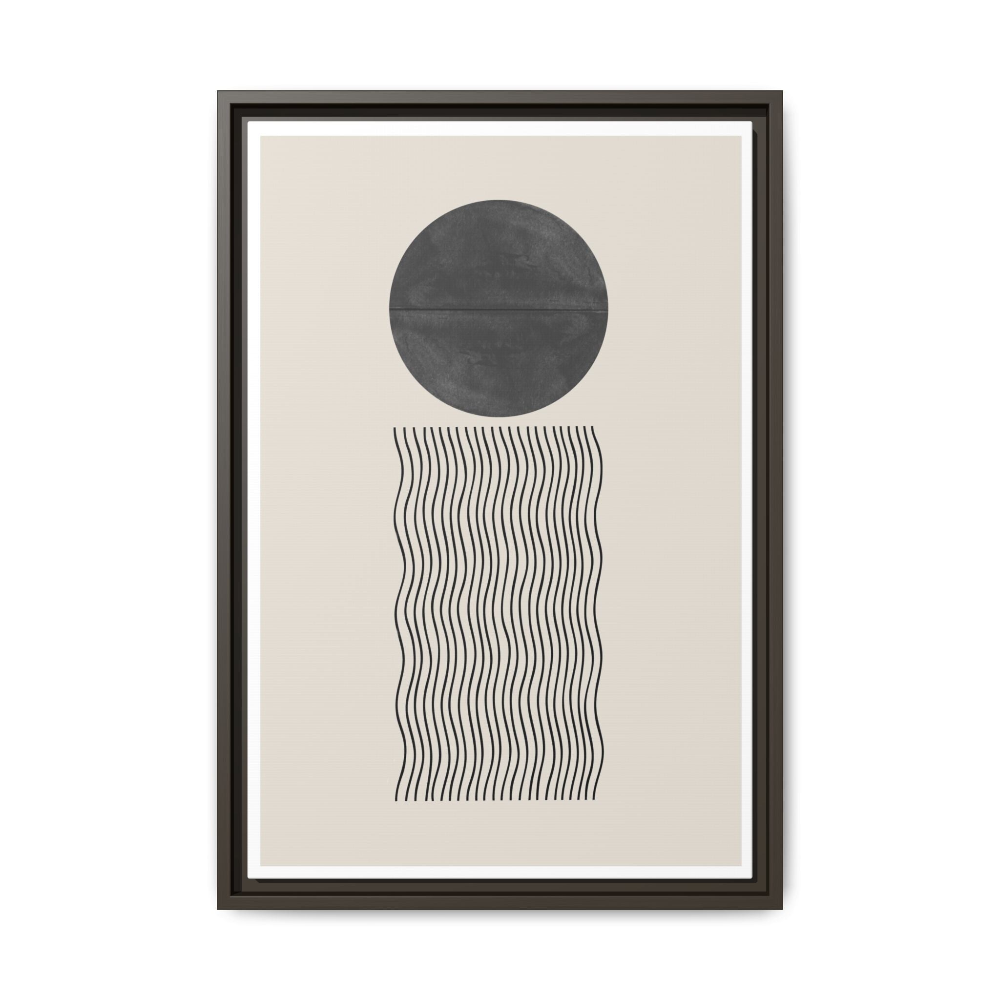 Celestial Wave Alignment - Framed