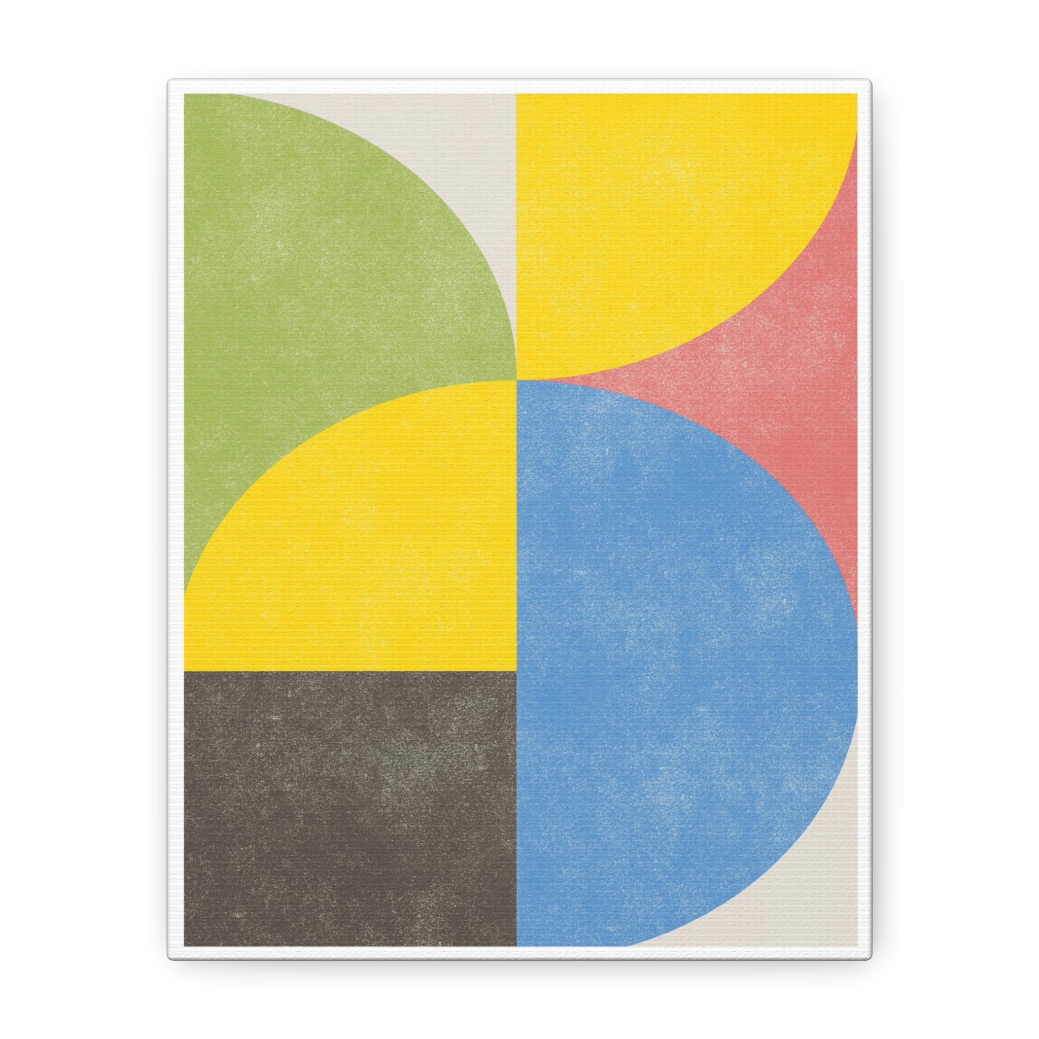 Pastel Orbit Rhythm - Canvas
