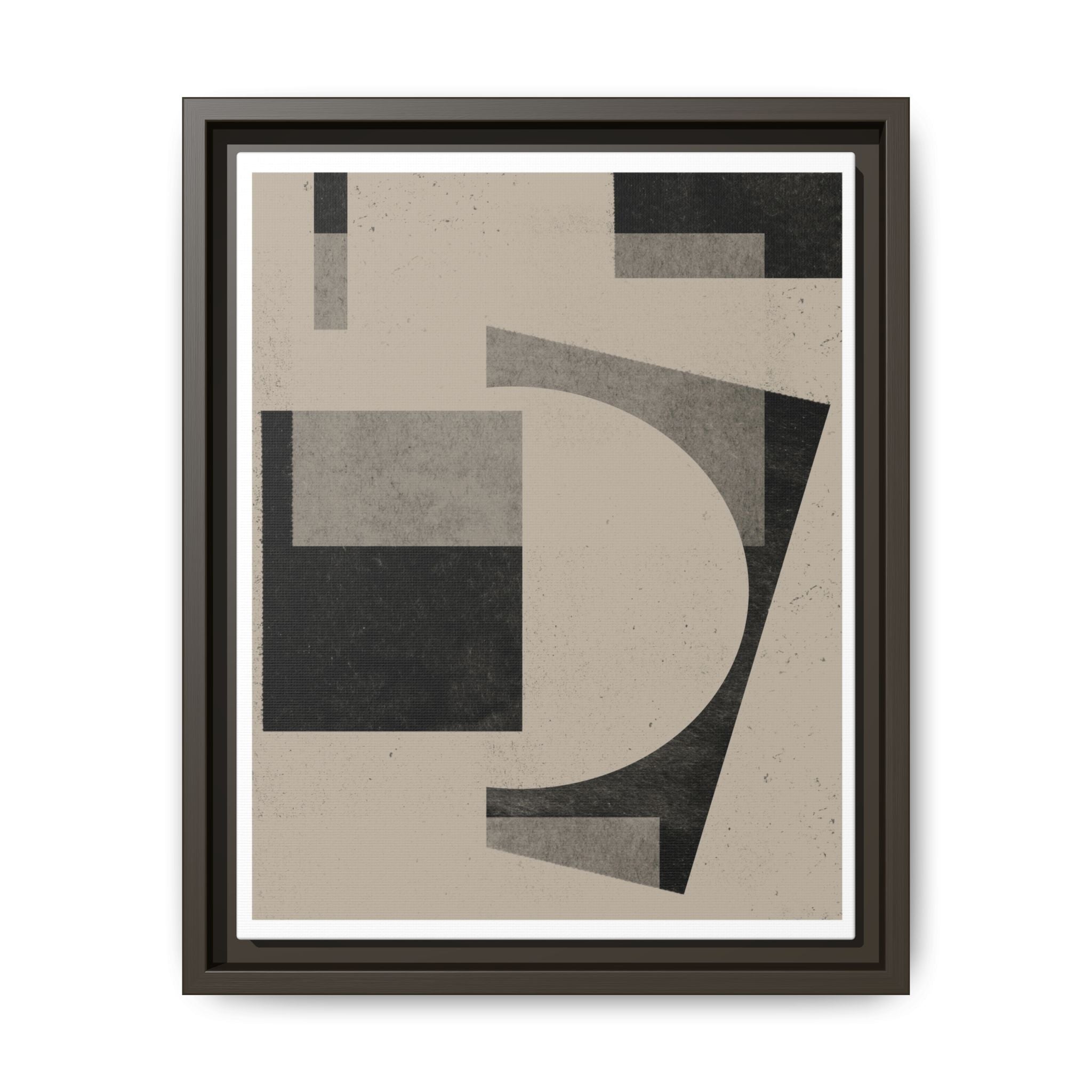 Obsidian Balance Study - Framed